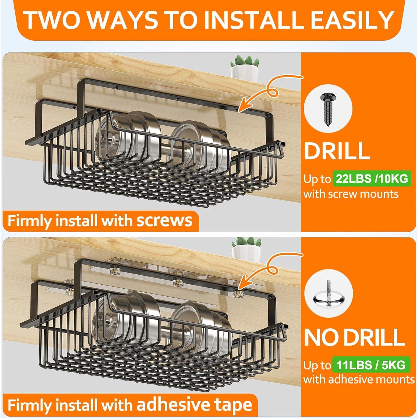 Cajón Bajo Escritorio ENONCI Metálico 32x23cm Organizador