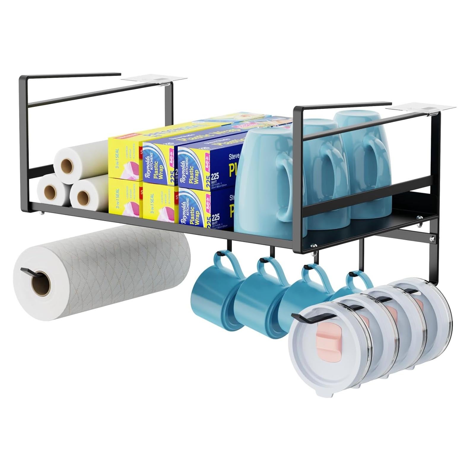 Estante Bajo Gabinete iSPECLE Negro - Organizador 4 en 1