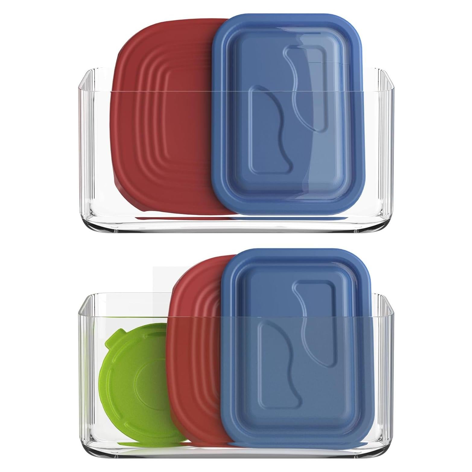 Organizador de Tapas MaraFansie 2 Piezas Transparente