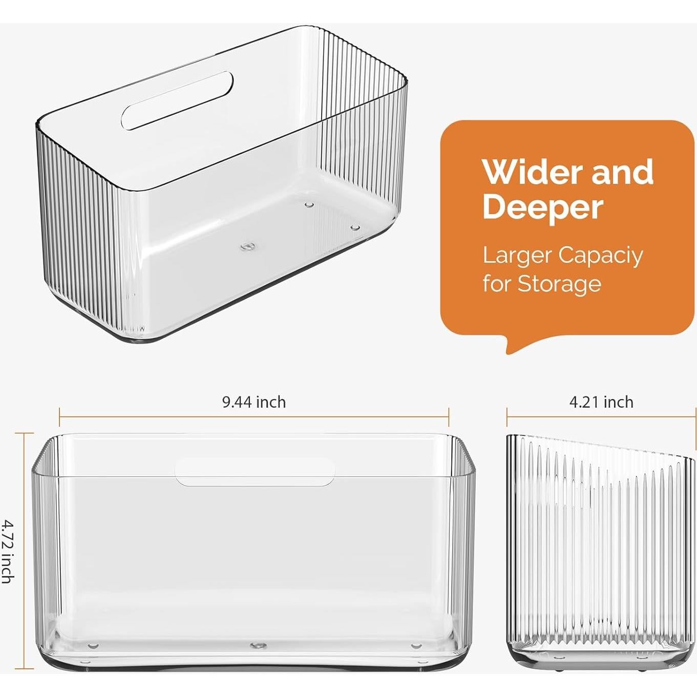 Organizador de Tapas MaraFansie 2 Piezas Transparente