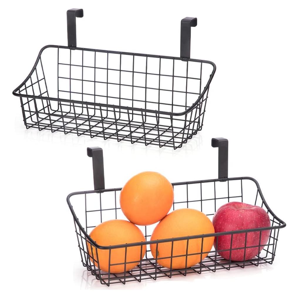 Cesta de Almacenamiento LeleCAT 2 Paquetes Negra 25x10x10 cm