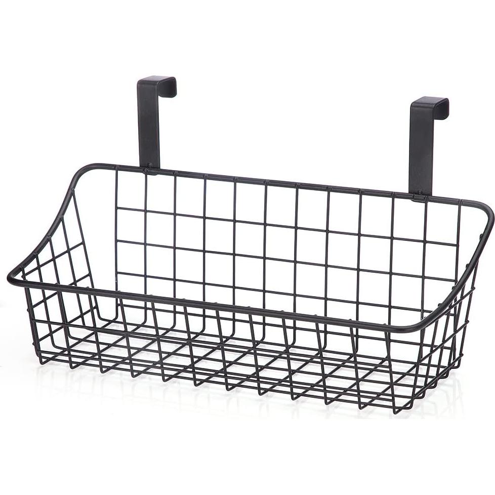 Cesta de Almacenamiento LeleCAT 2 Paquetes Negra 25x10x10 cm