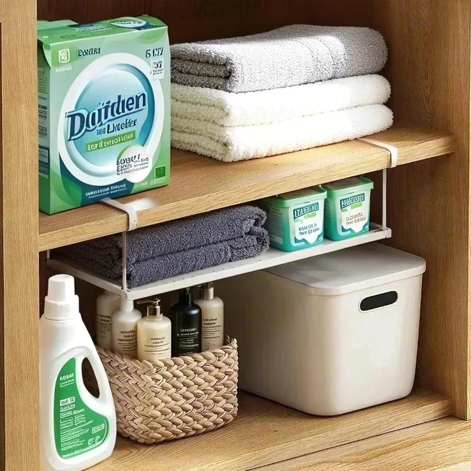 Estante Expandible PowerKing Blanco 38-69.9 cm Ajustable 10lbs