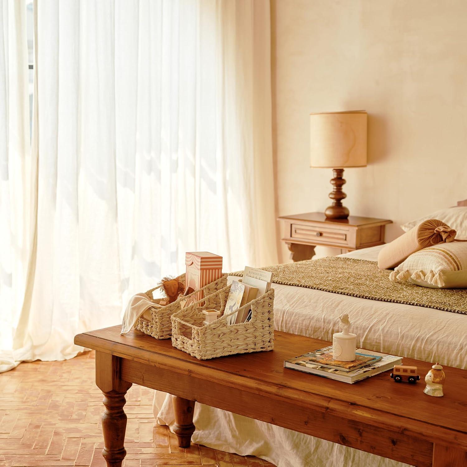 Cestas de Mimbre GRANNY SAYS con Asas - Set de 2 Trapezoides