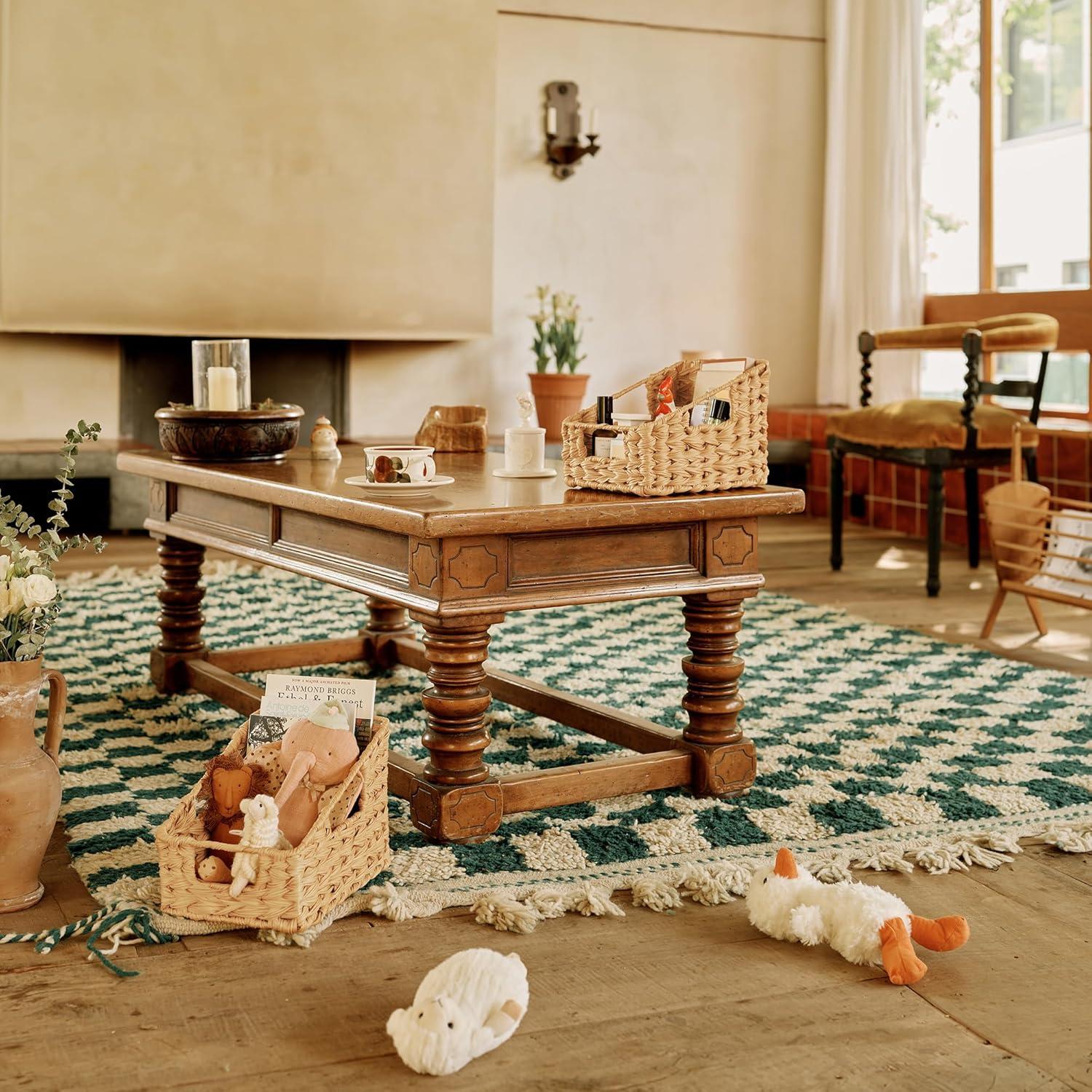 Cestas de Mimbre GRANNY SAYS con Asas - Set de 2 Trapezoides