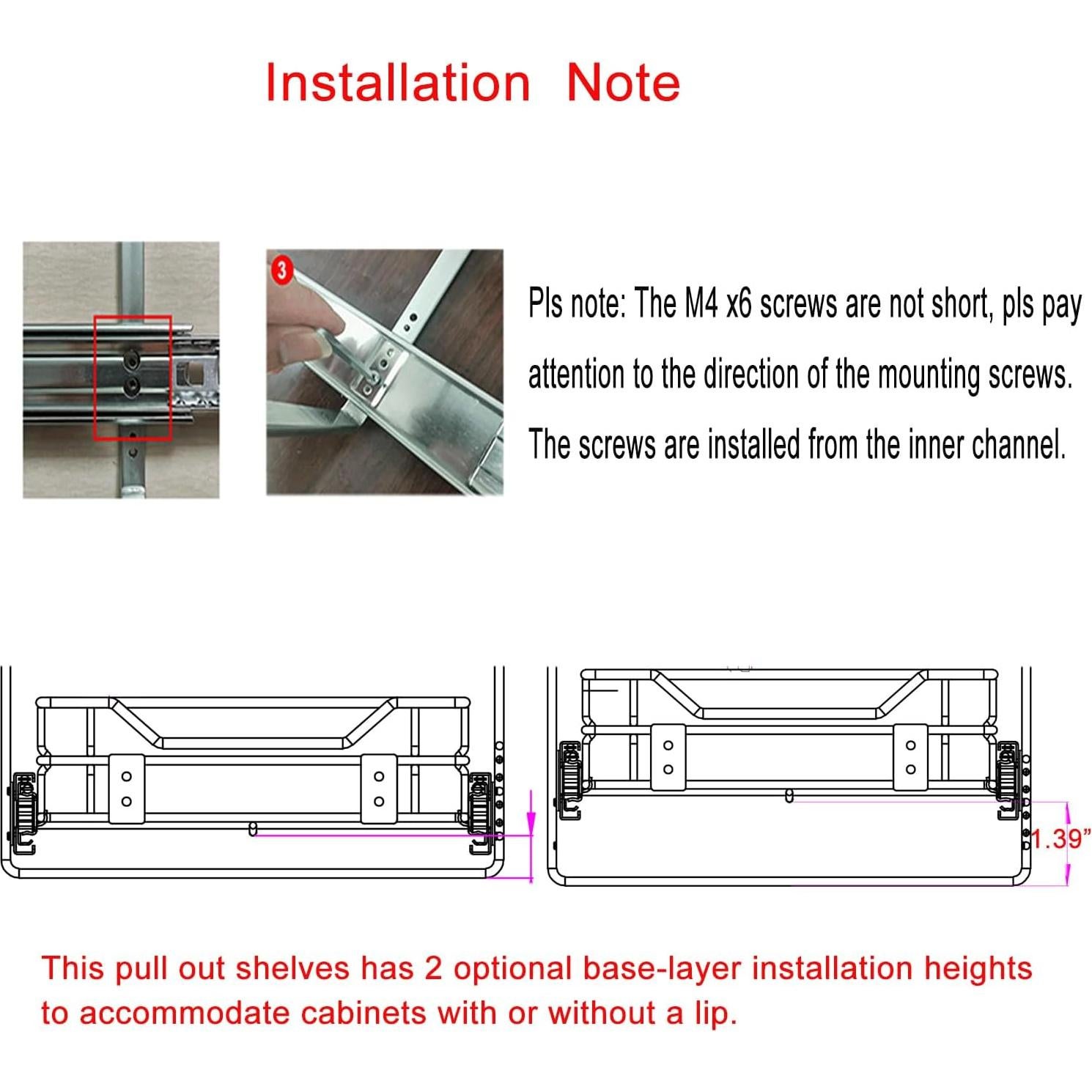 Organizador de Gabinete Extraíble DINDON 2 Niveles 46.7x53.3 cm