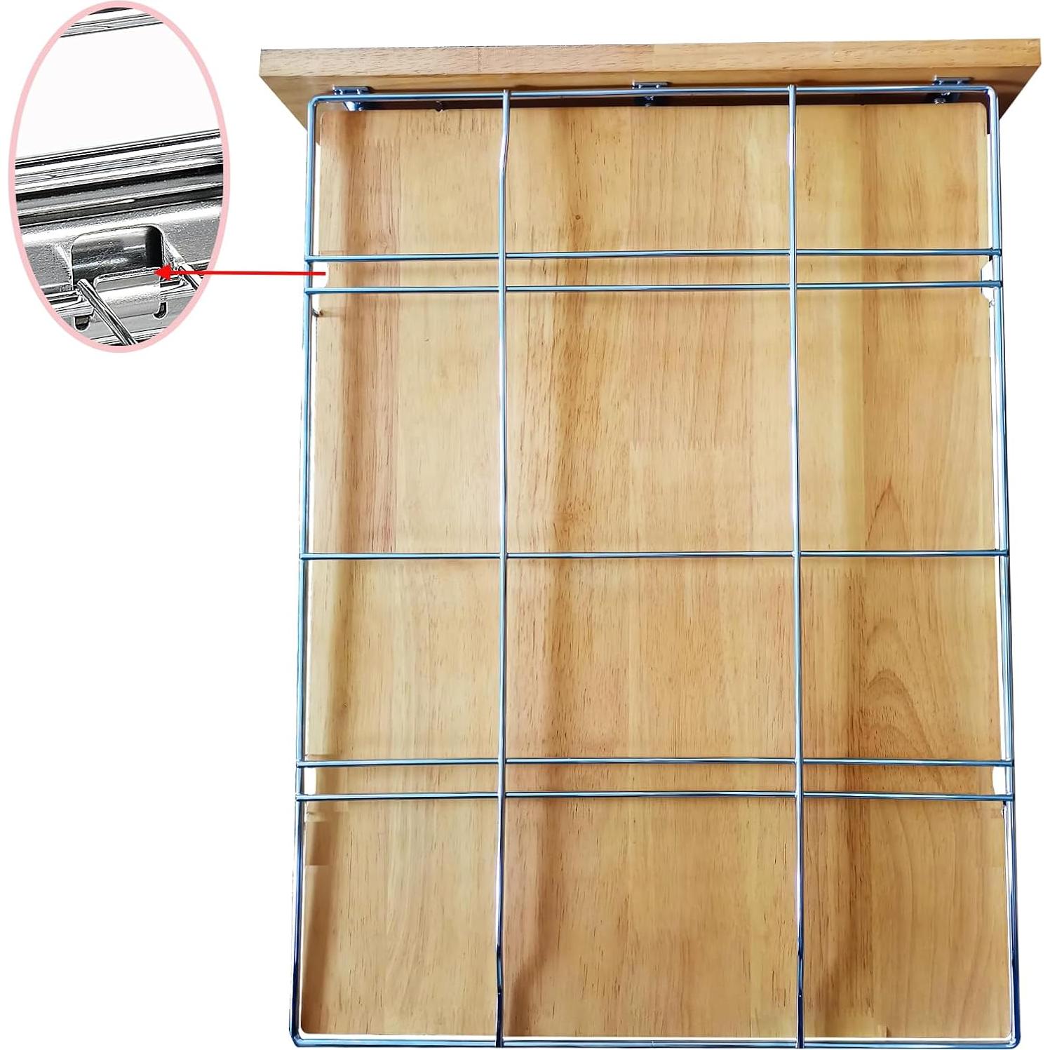 Organizador de Gabinete Extraíble DINDON 2 Niveles 46.7x53.3 cm