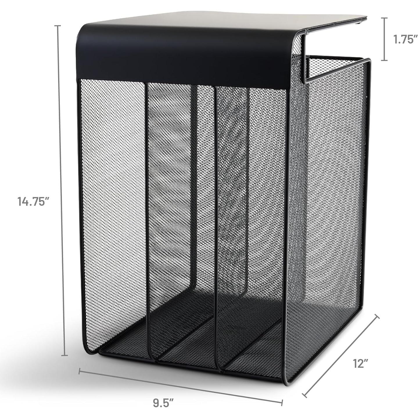 Organizador de Escritorio Colgante Safco Onyx 3 Bandejas Verticales