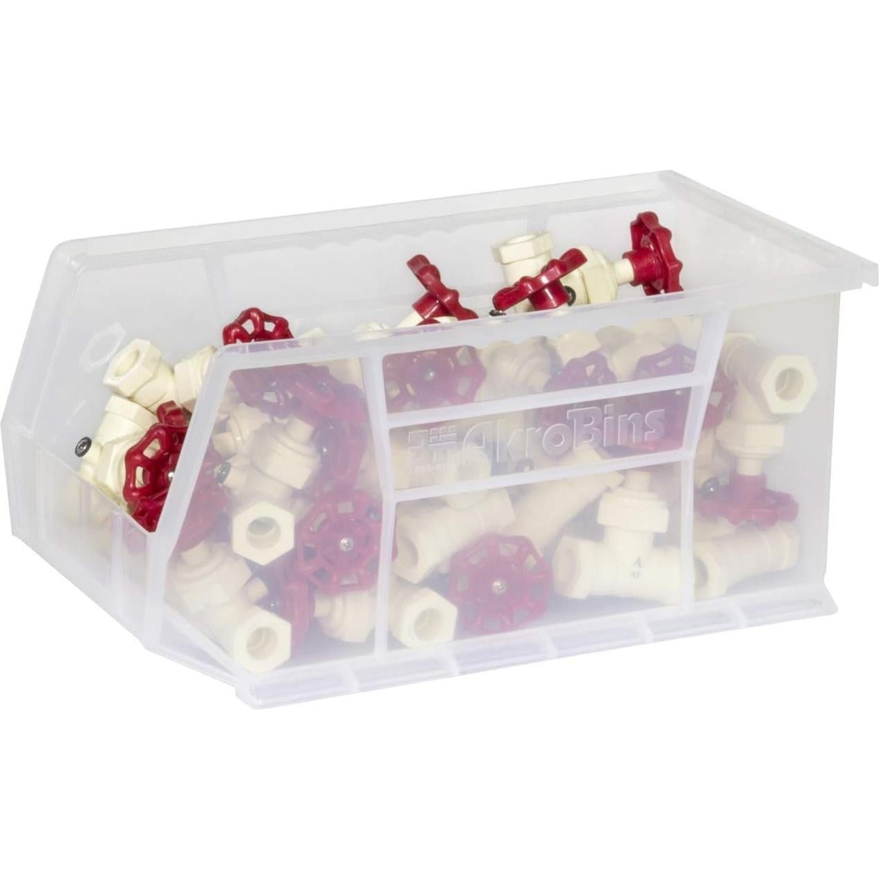 Bins de Almacenamiento Apilables Akro-Mils 30240, 12 Piezas, 27.2 kg