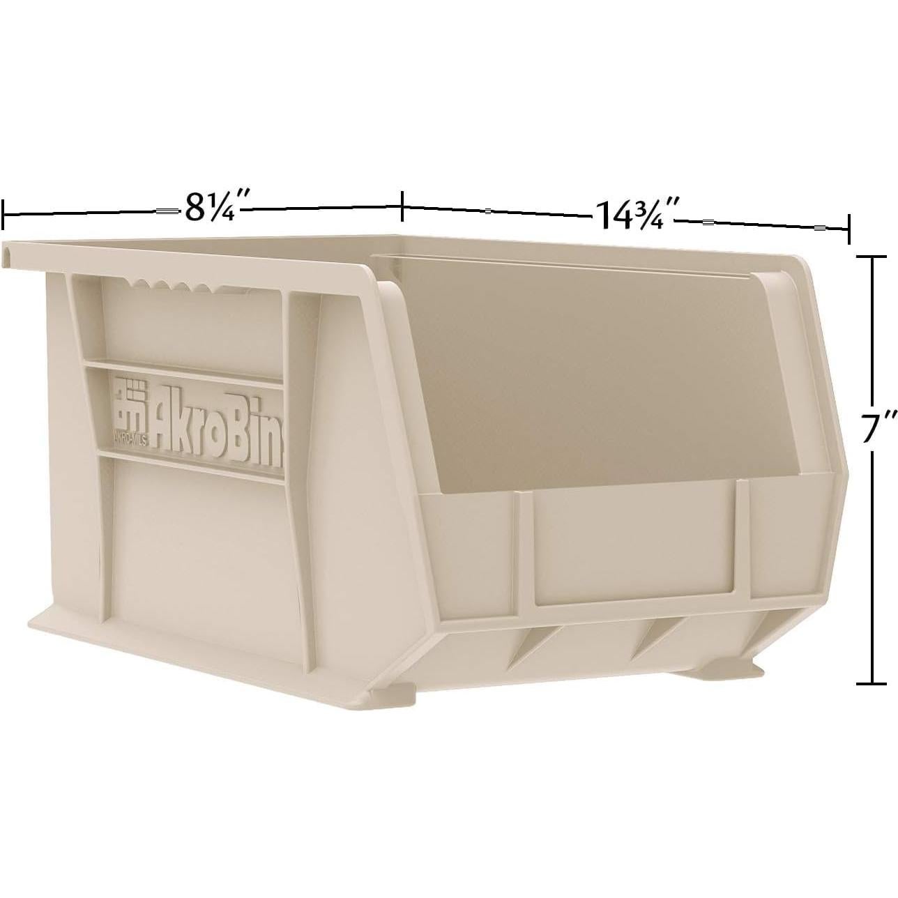 Bins de Almacenamiento Apilables Akro-Mils 30240, 12 Piezas, 27.2 kg