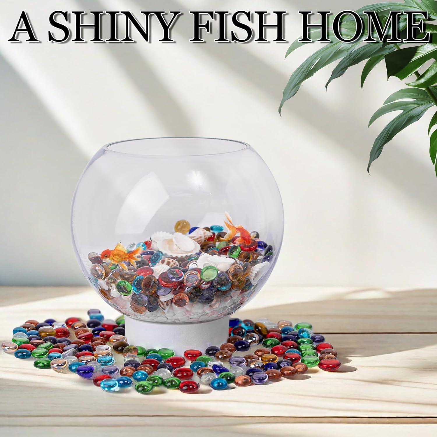 Mini Gemas de Vidrio Meschett 340PCS Decoración 0.5-0.7cm