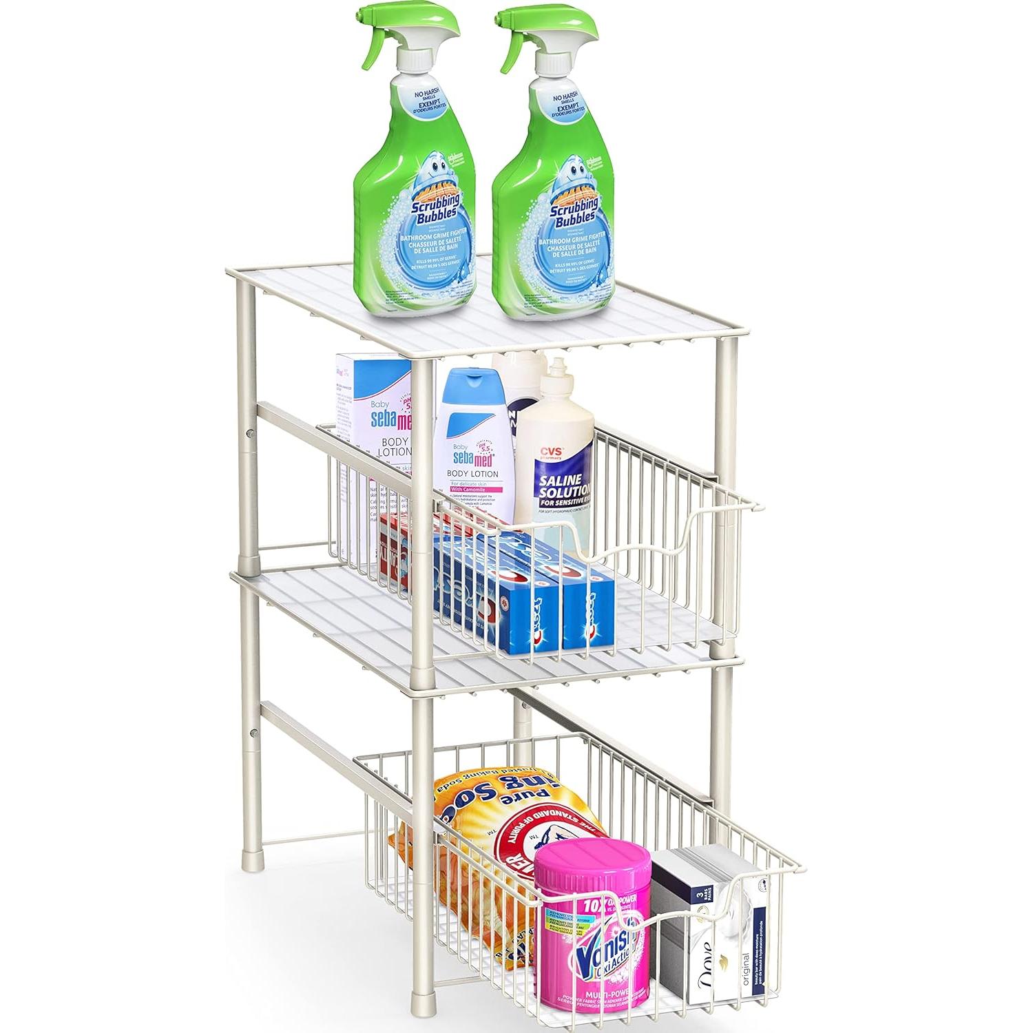 Organizador de Cajones Deslizantes Apilable Simple Houseware 42.5x27.4cm