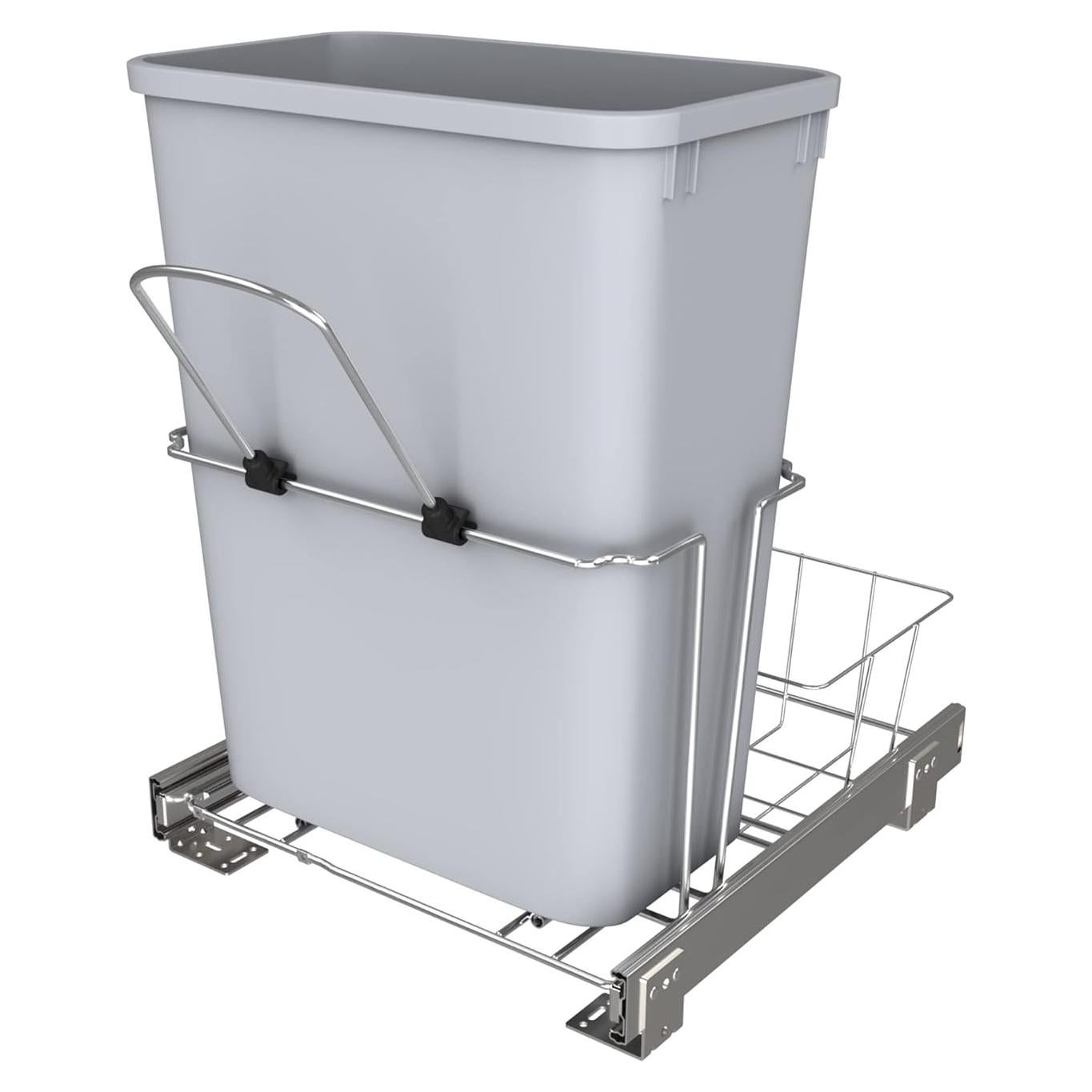 Contenedor de Basura Deslizante Rev-A-Shelf 32 Qt Metal