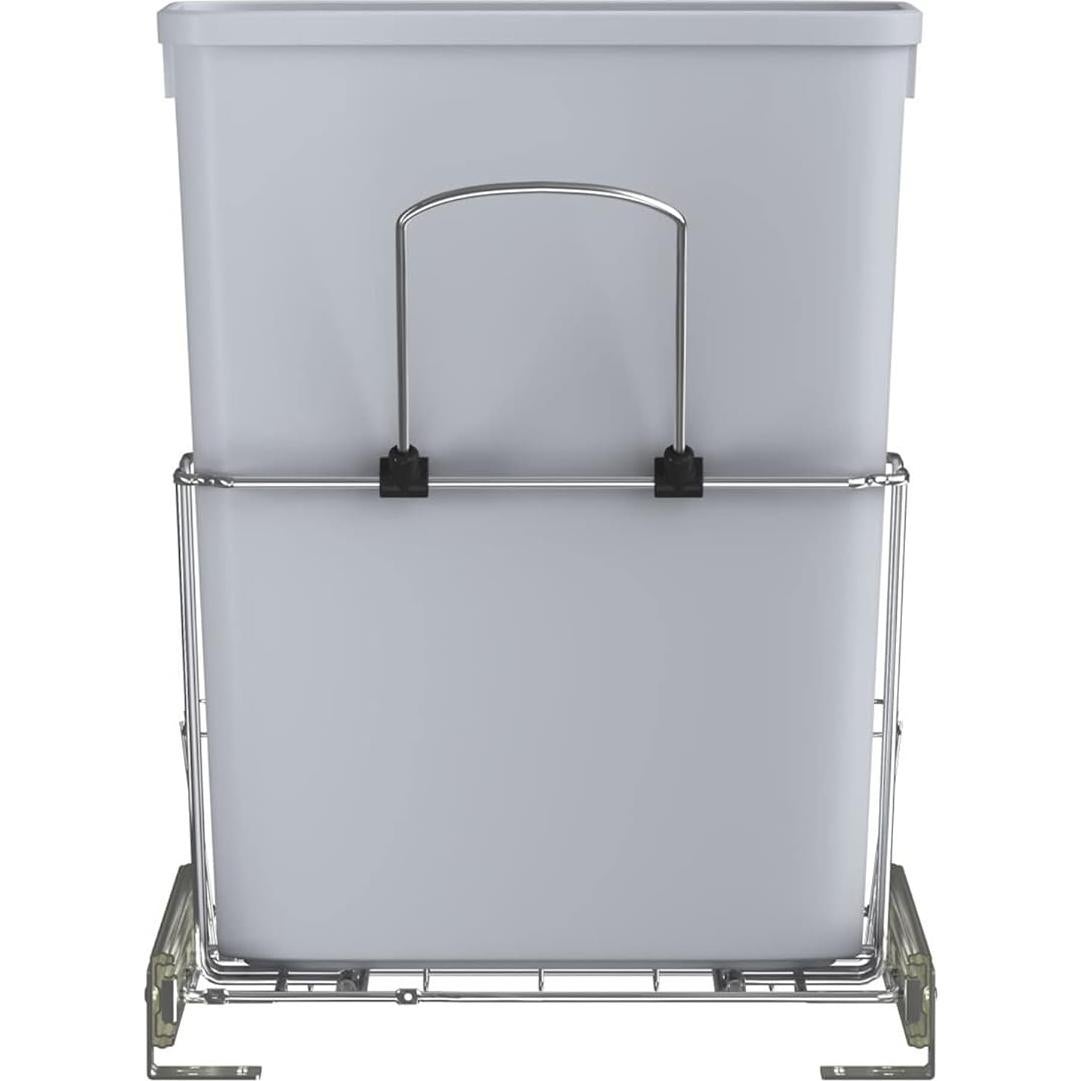 Contenedor de Basura Deslizante Rev-A-Shelf 32 Qt Metal