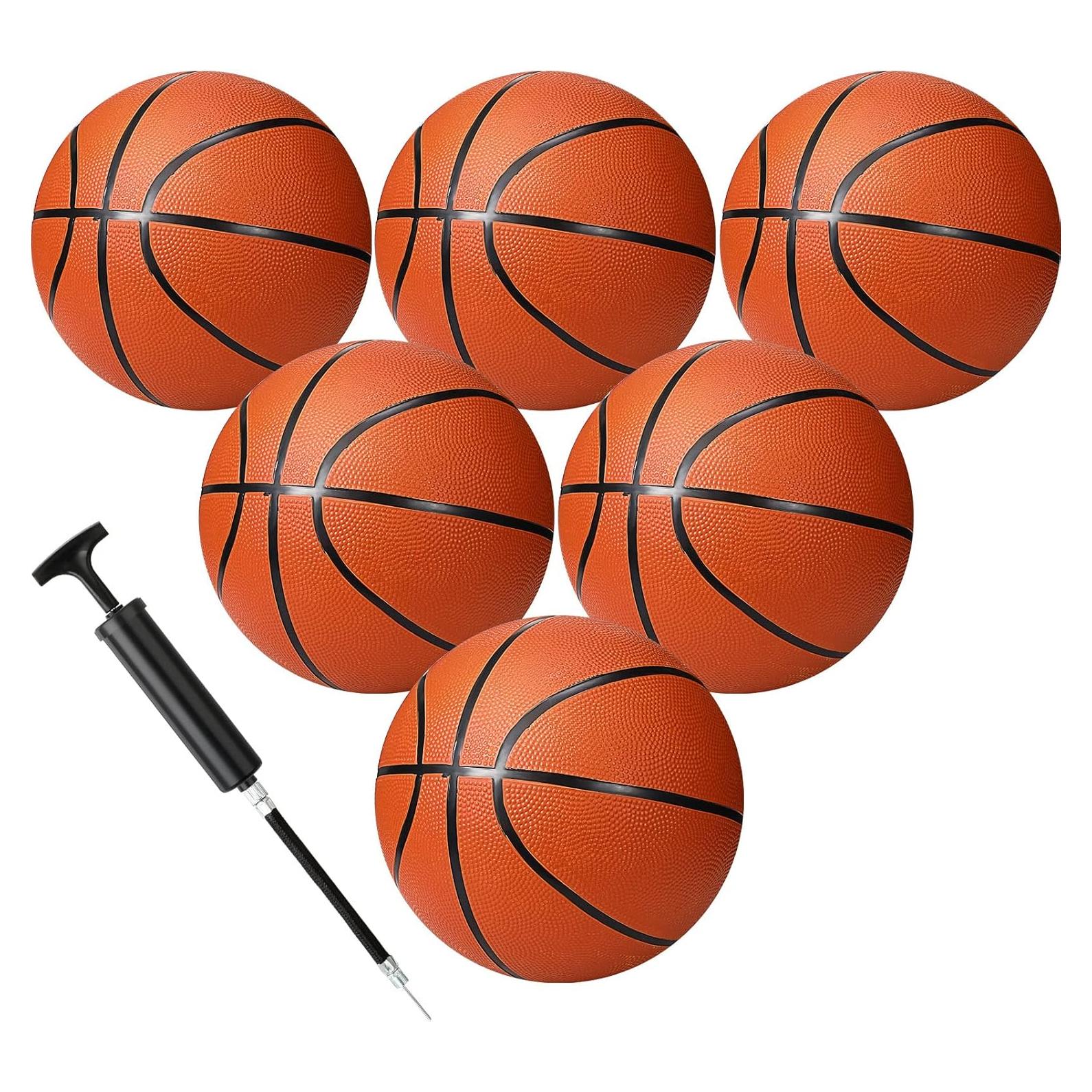 Balones de Baloncesto Wettarn Tamaño 5 - 6 Piezas con Bomba