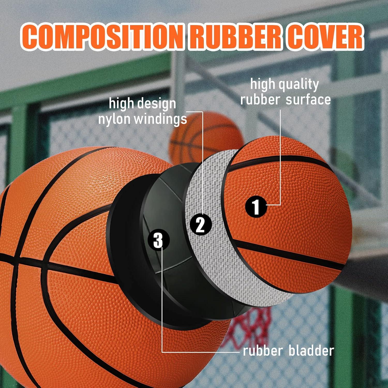 Balones de Baloncesto Wettarn Tamaño 5 - 6 Piezas con Bomba