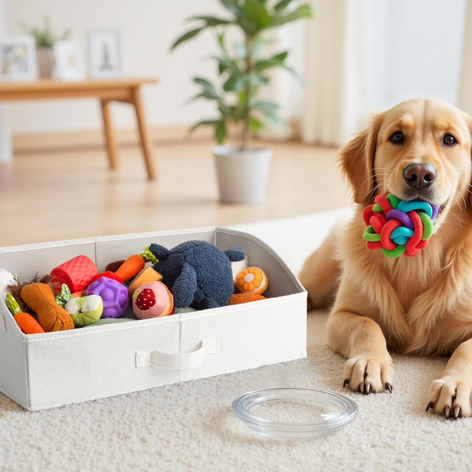 Cestas de Almacenamiento GRANNY SAYS Jumbo 3 Unidades Blanco Perla