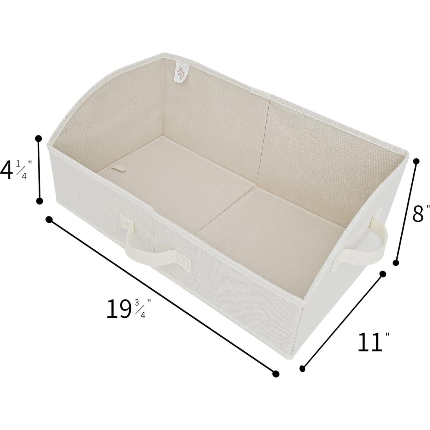 Cestas de Almacenamiento GRANNY SAYS Jumbo 3 Unidades Blanco Perla