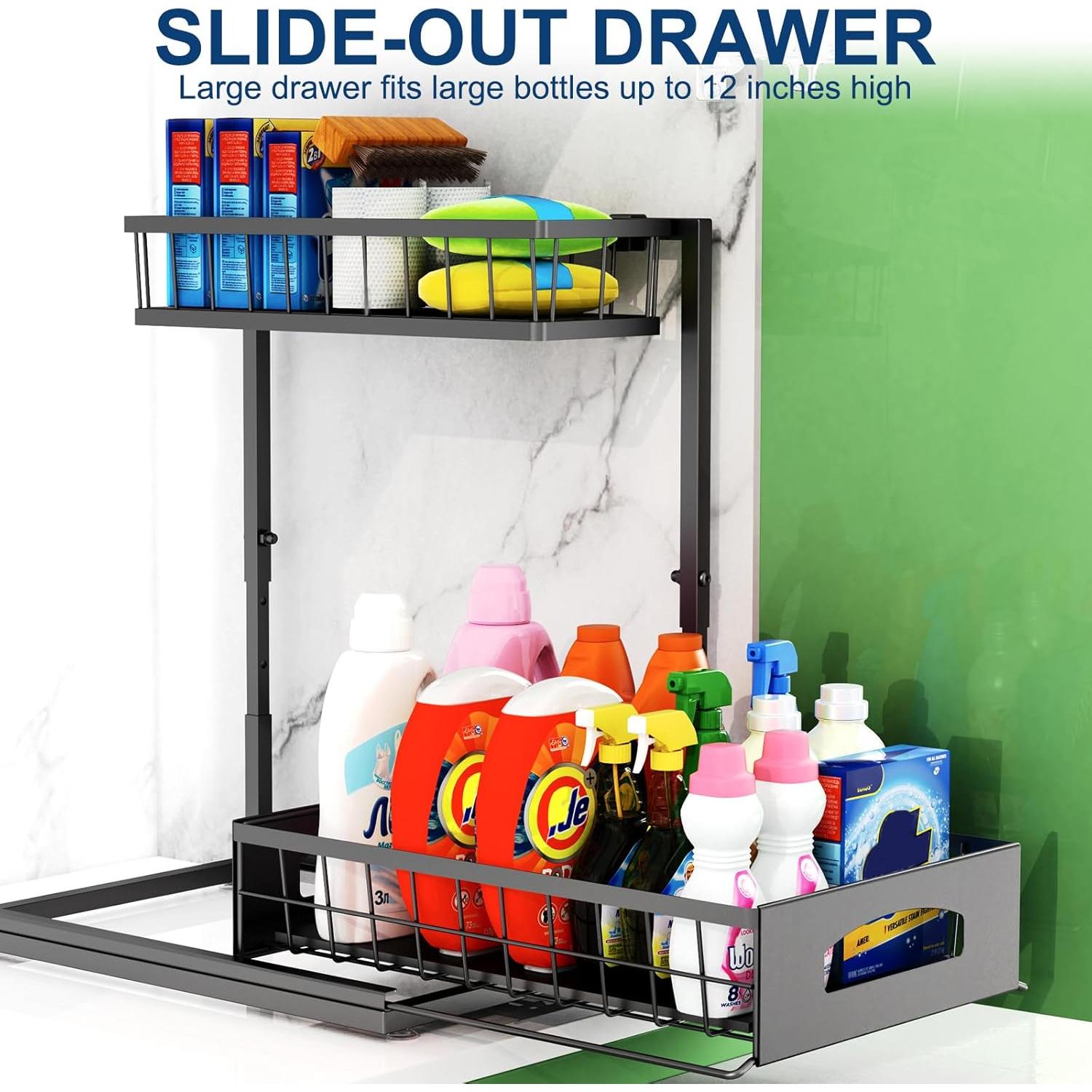 Organizador Bajo Fregadero Fabutier SHDUSO01 Ajustable 2 Paquetes