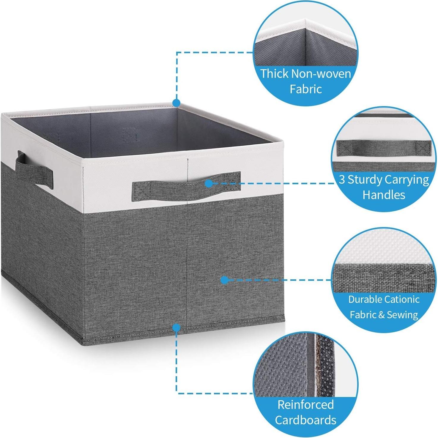 Cestas de Almacenamiento Plegables GhvyenntteS 3 Paquete 26L