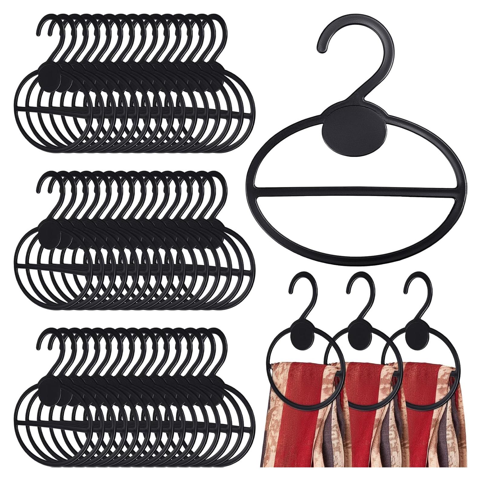 Organizador de Bufandas FoldTier 50 Pcs Ahorra Espacio Negro