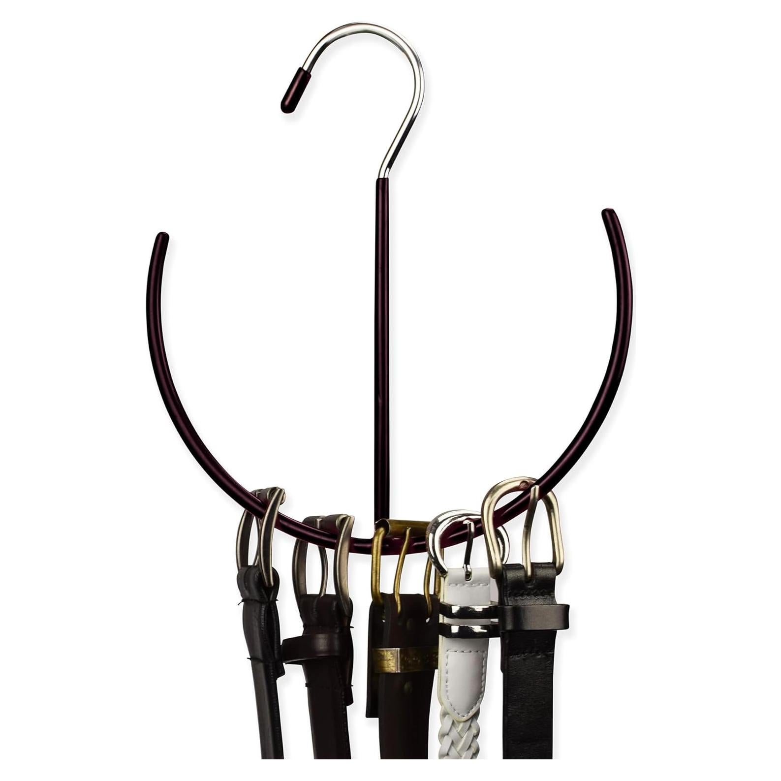 Organizador Colgante EASYVIEW para Bufandas y Corbatas - Negro