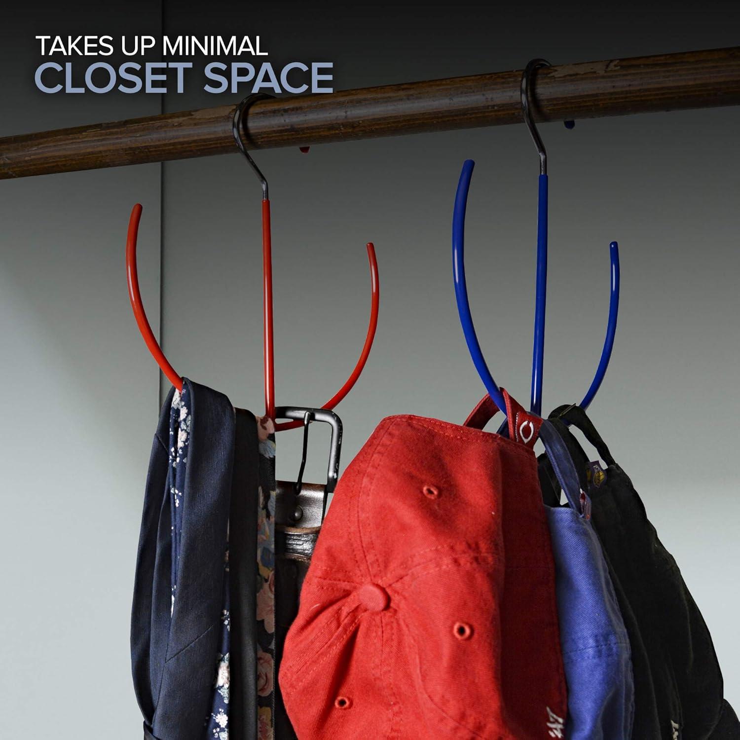 Organizador Colgante EASYVIEW para Bufandas y Corbatas - Negro