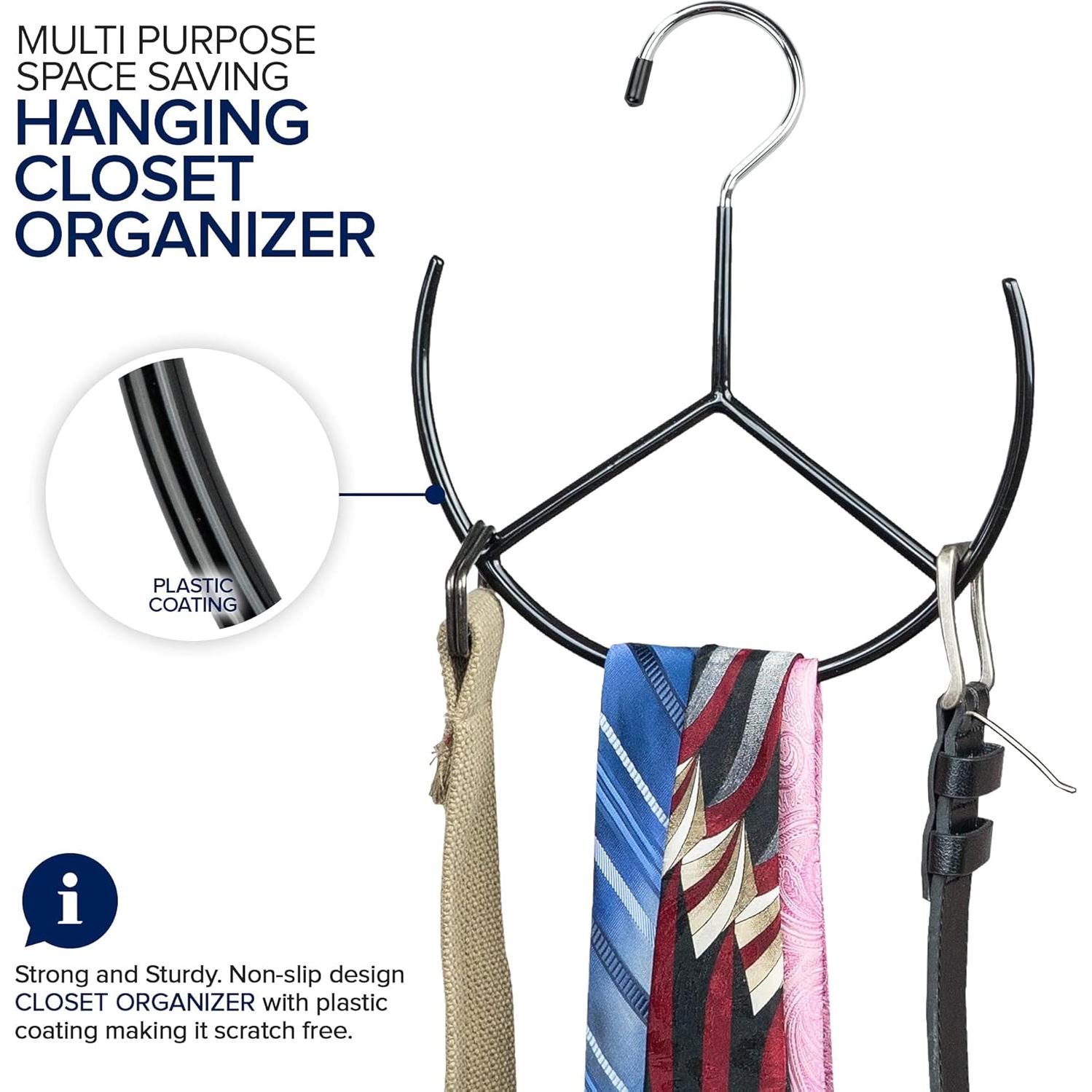 Organizador Colgante Multiusos EASYVIEW para Bufandas y Cinturones