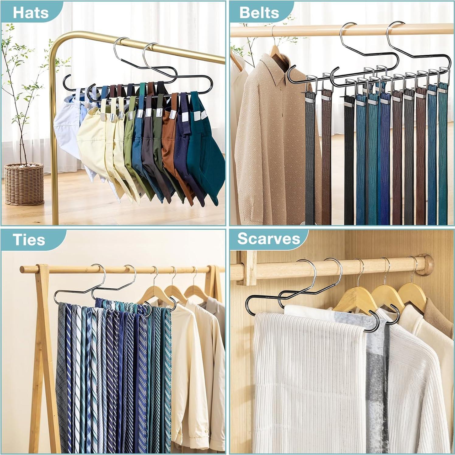 Organizador de Gorras Lomrsiul Negro, Soporte para 10 Gorras