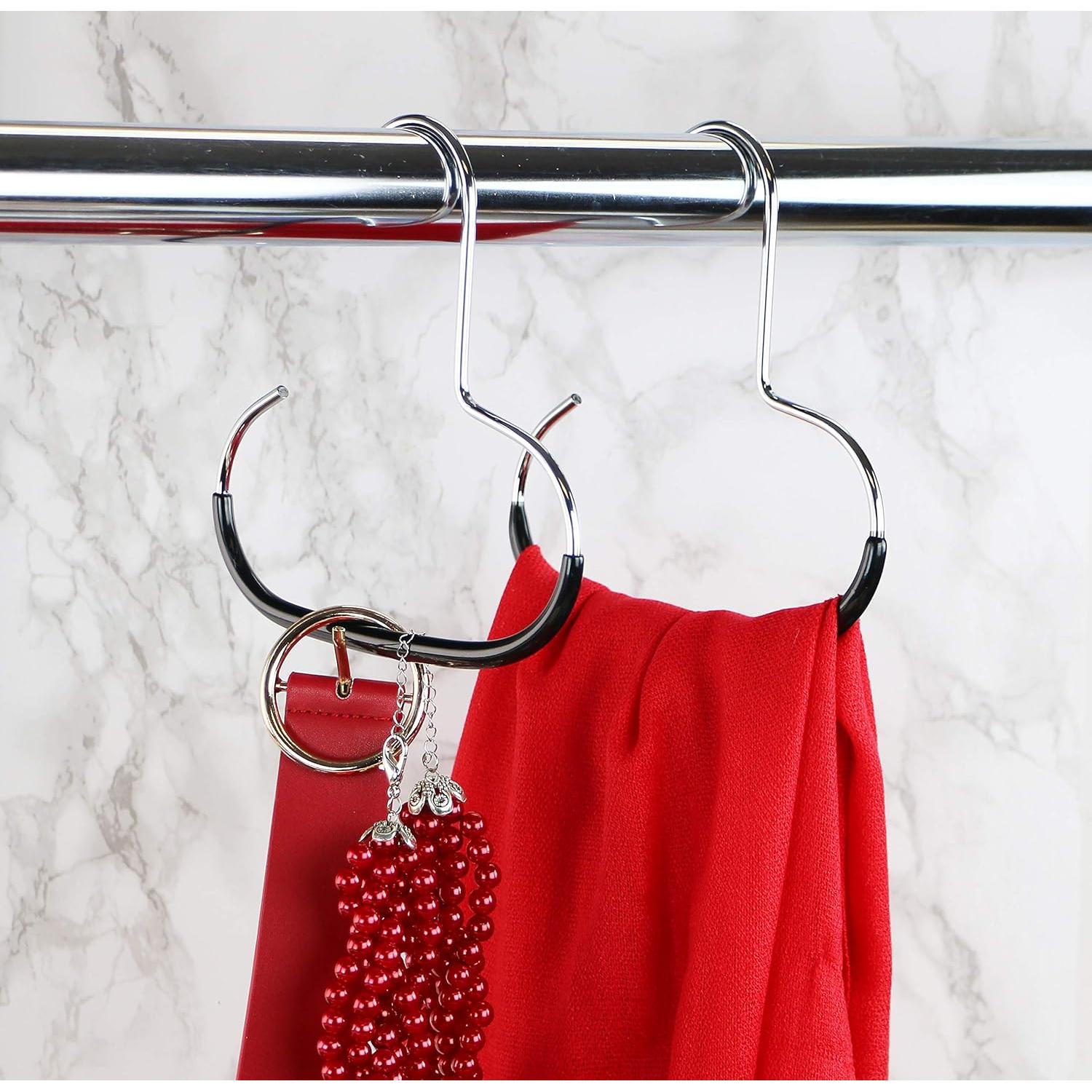 Organizador de Bufandas y Accesorios MAWA G-1, Set de 5, Negro