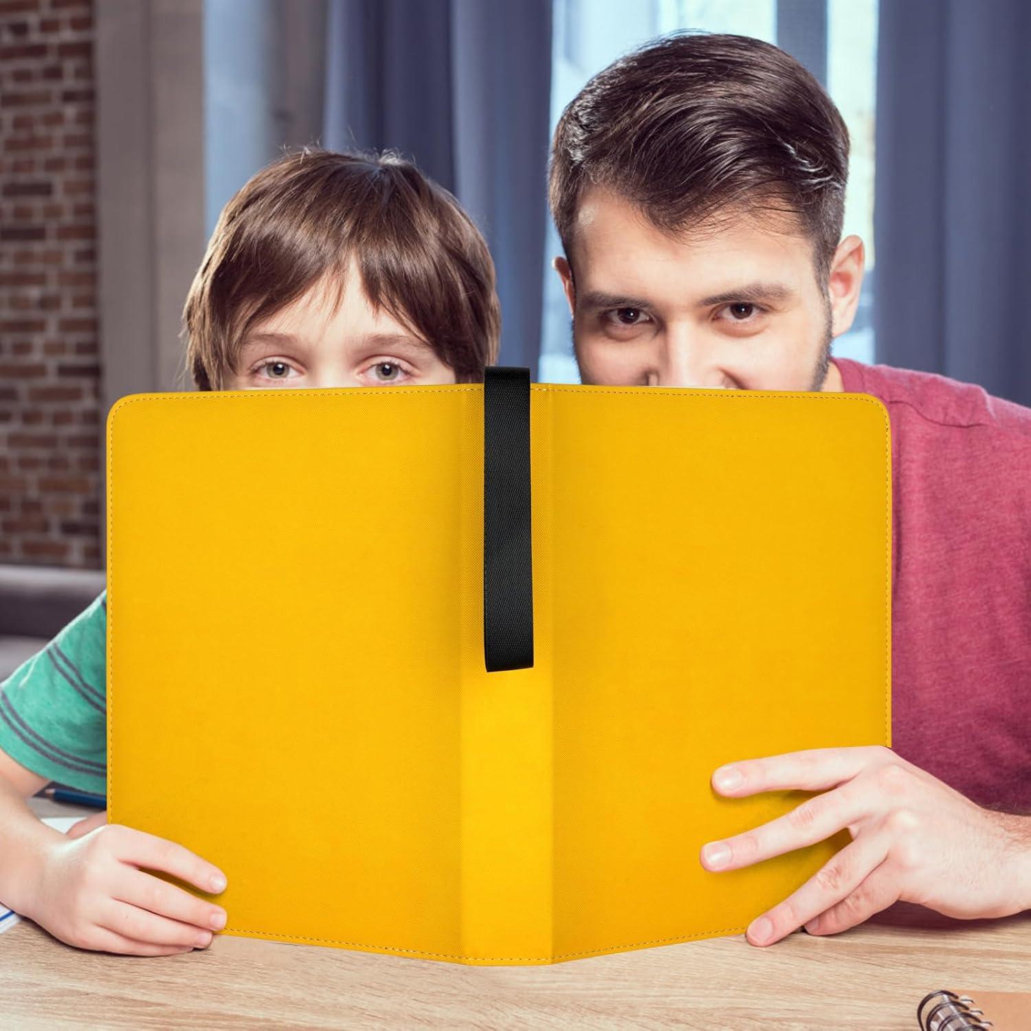 Carpeta de Tarjetas NEWBINDER001 Amarillo 720 Bolsillos