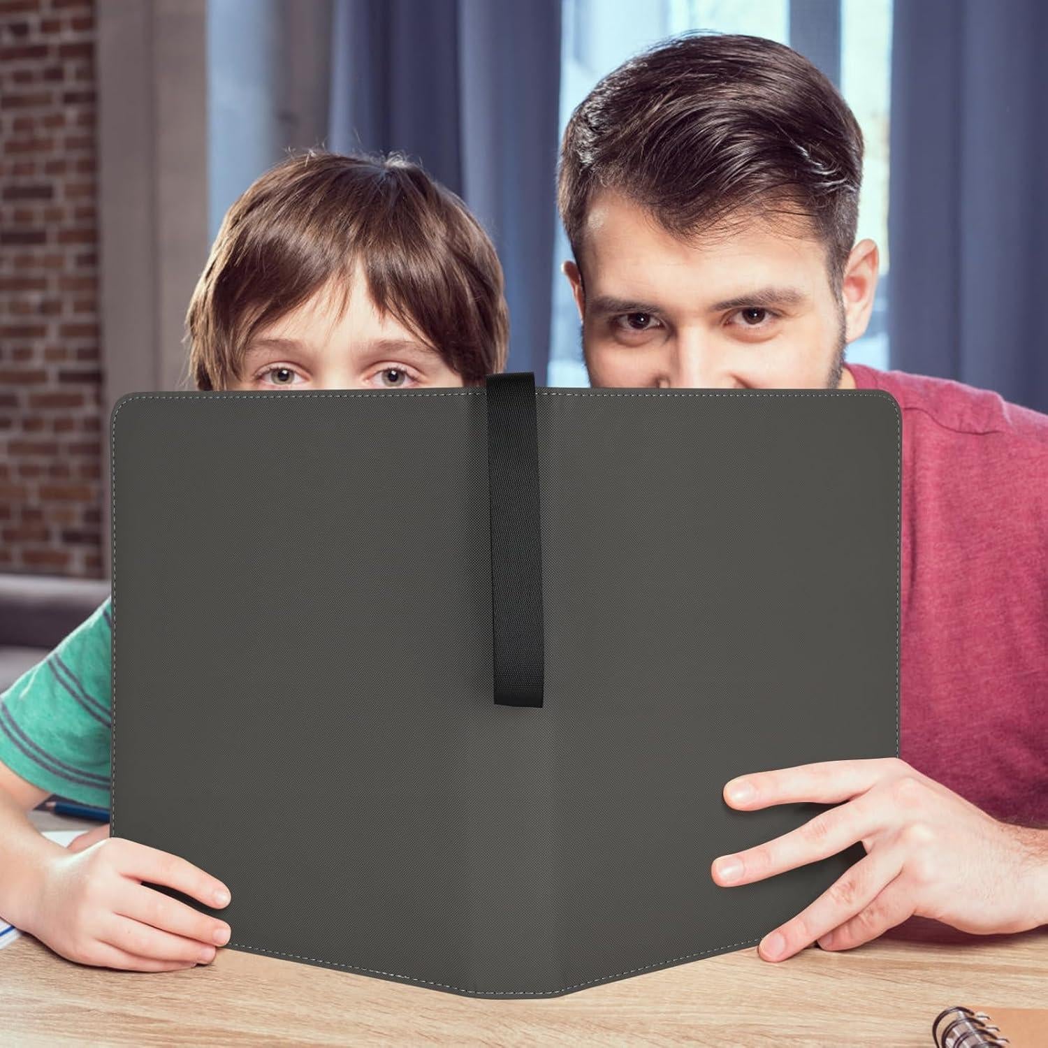 Carpeta de Tarjetas NEWBINDER001 Gris 720 Bolsillos Premium