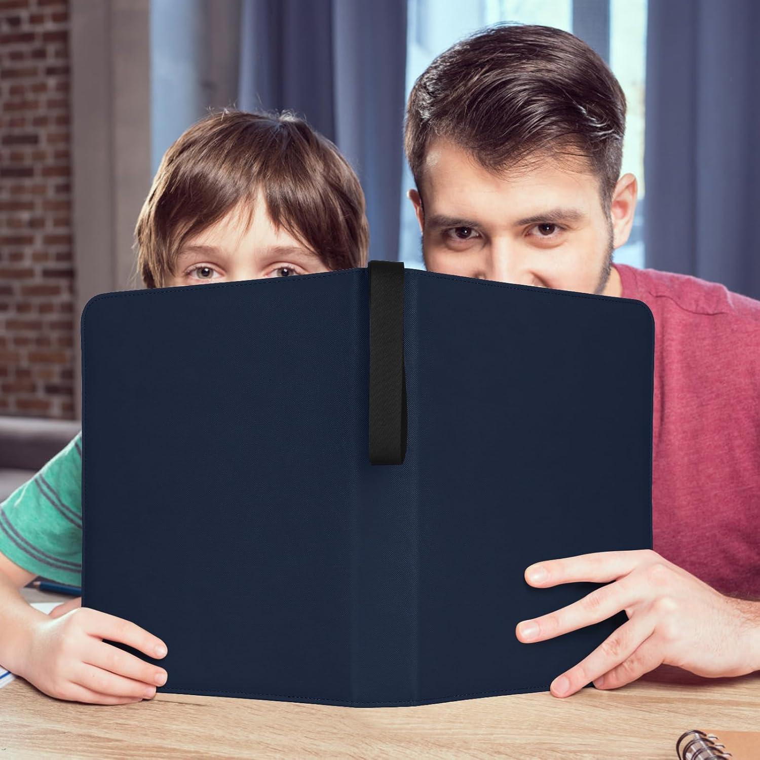 Carpeta de Tarjetas 720 Bolsillos PU NEWBINDER Azul Oscuro