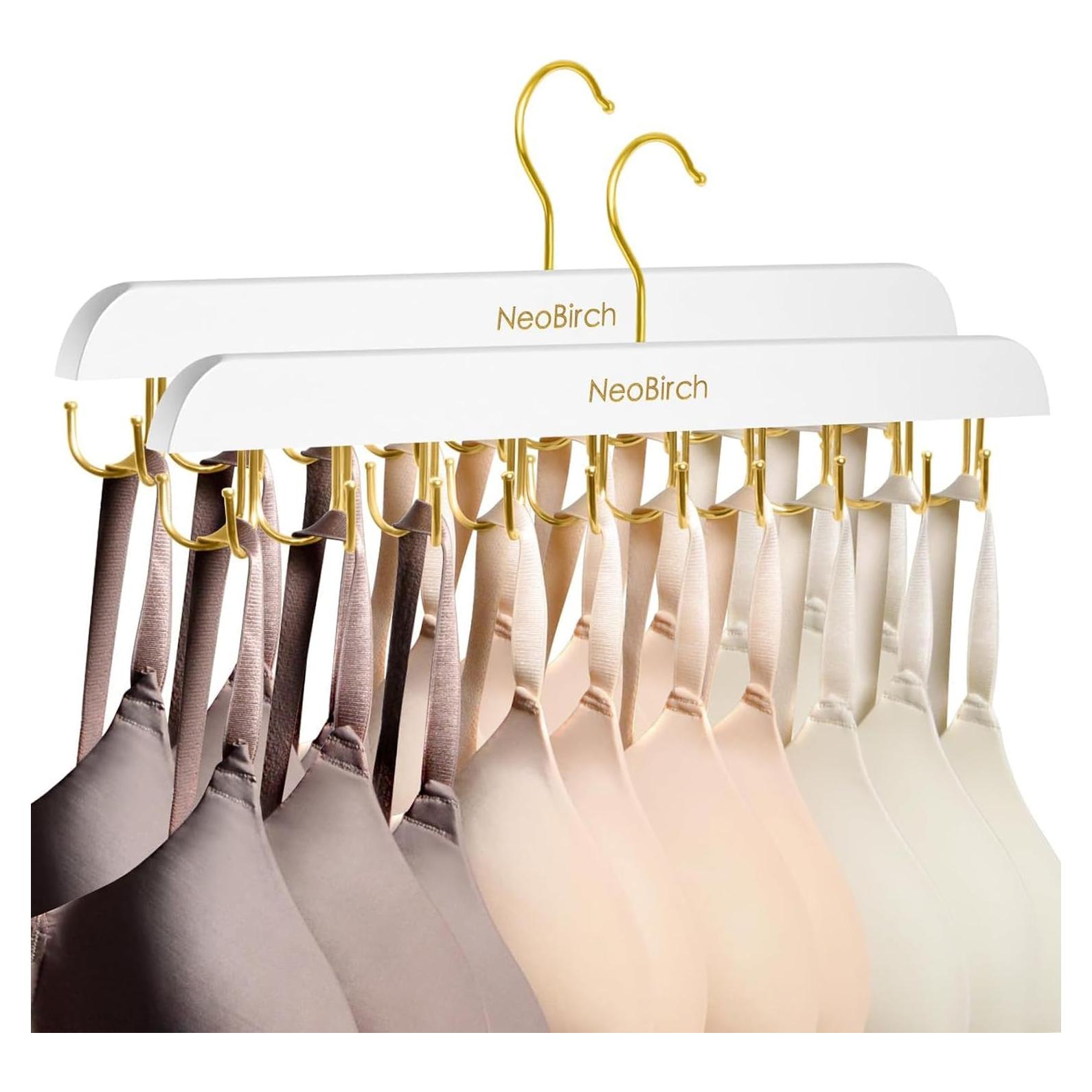 Perchero organizador de closet NeoBirch con 20 ganchos plegables