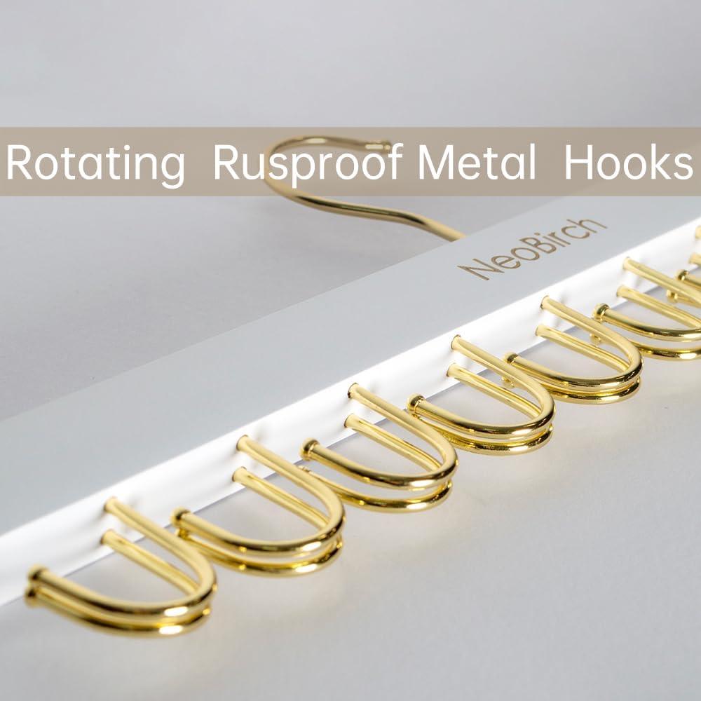 Perchero organizador de closet NeoBirch con 20 ganchos plegables