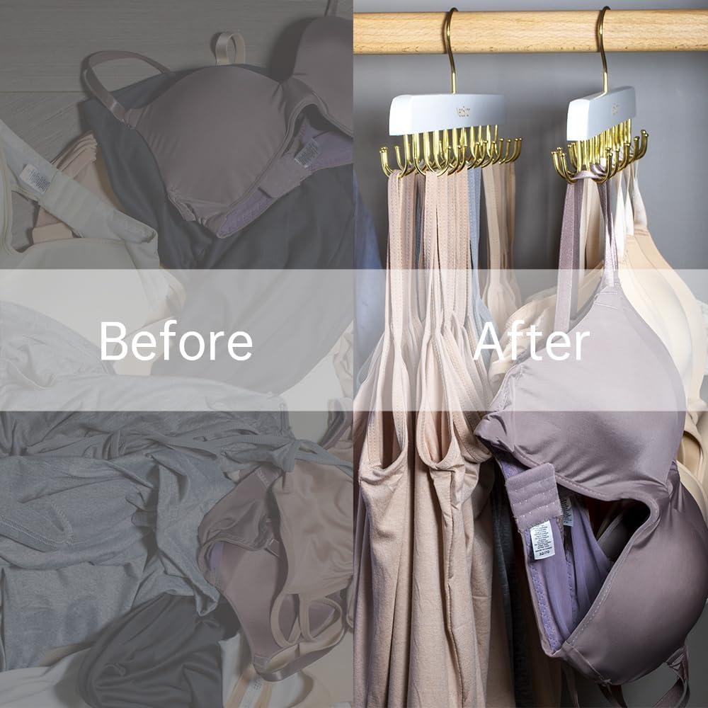 Perchero organizador de closet NeoBirch con 20 ganchos plegables