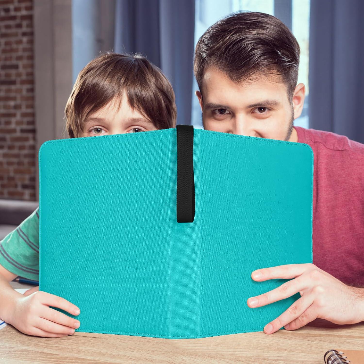 Carpeta de Tarjetas 720 Bolsillos PU NEWBINDER Azul Lago