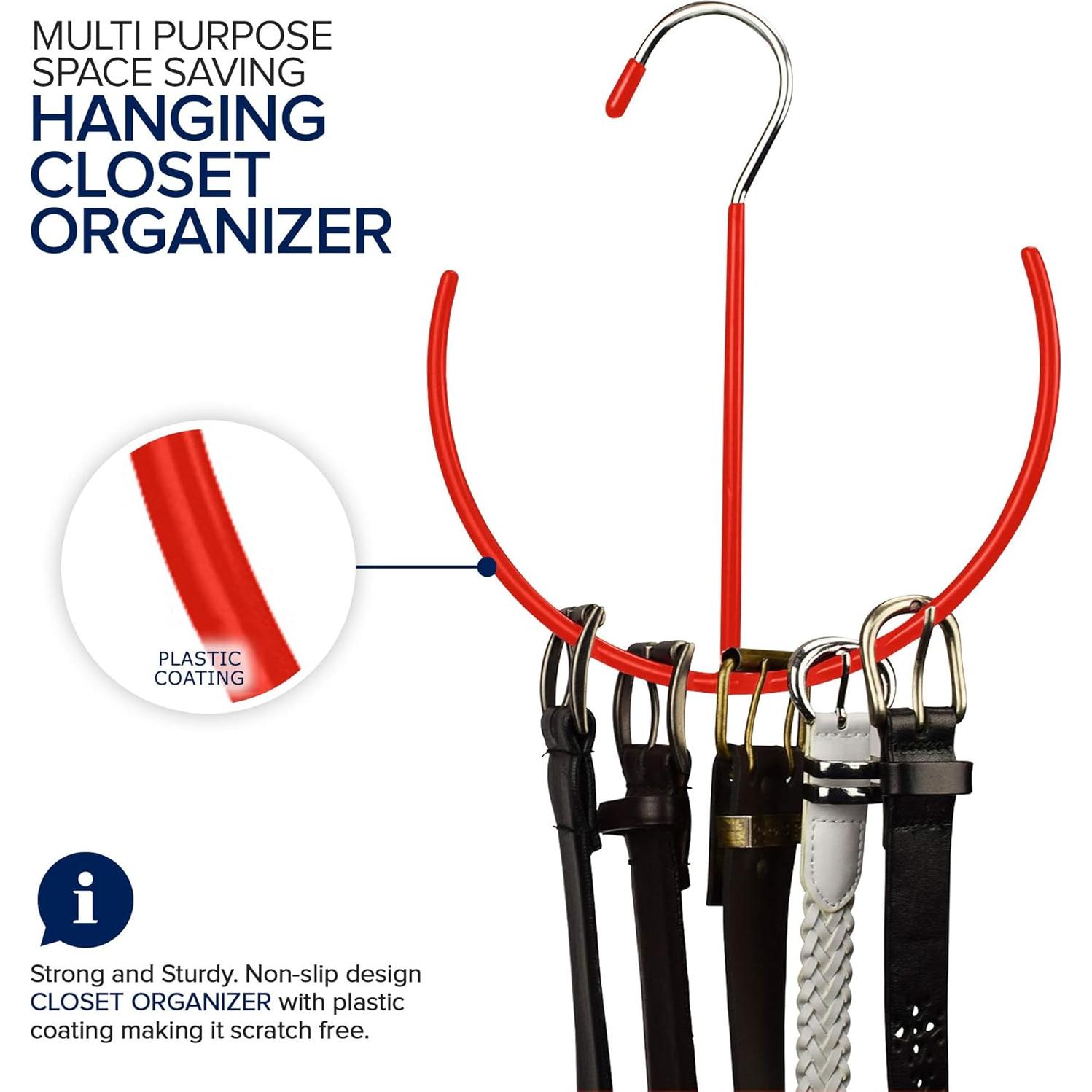 Organizador Colgante Multiusos EASYVIEW para Bufandas y Cinturones