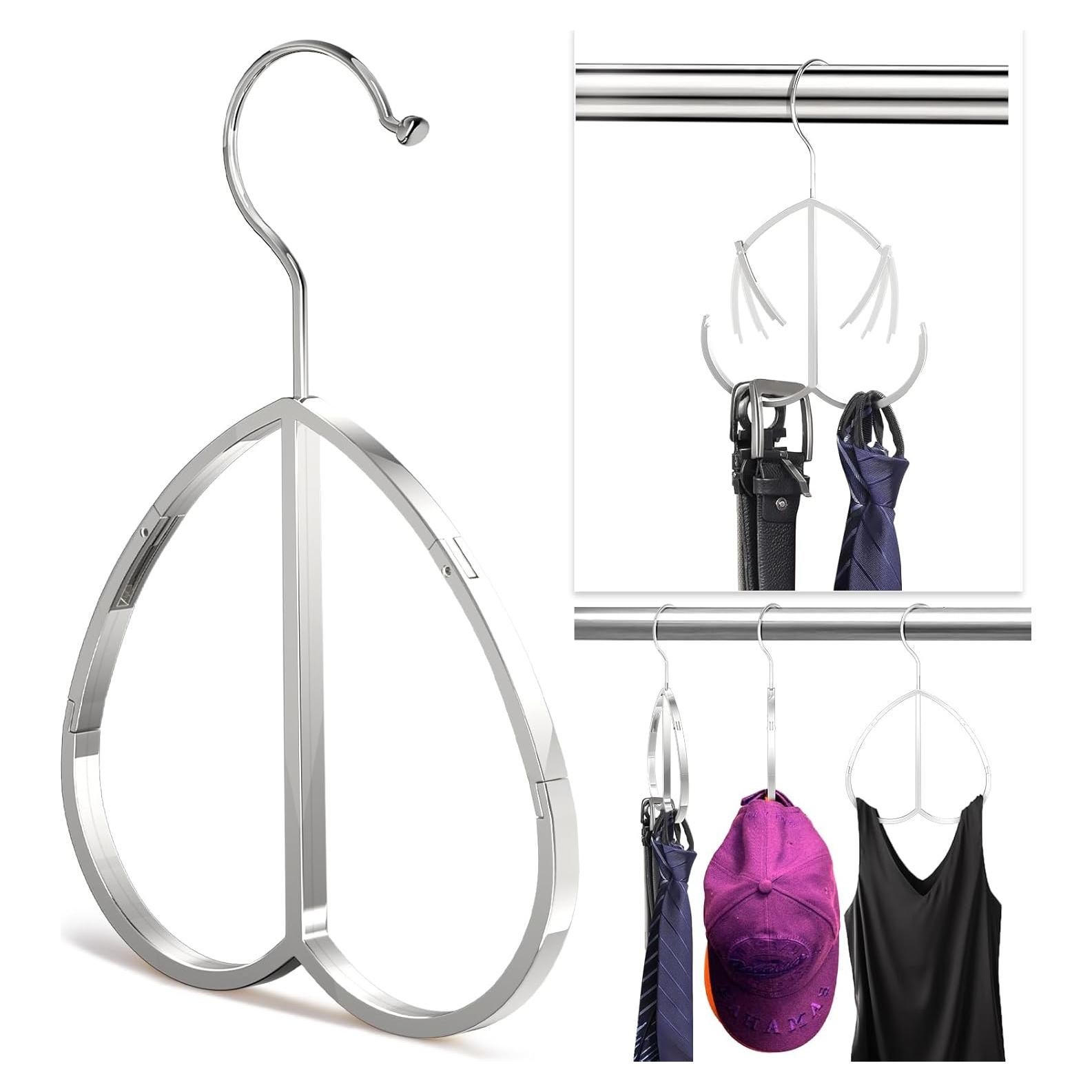 Percha Multipropósito QUISBE en Forma de Corazón - Plateado