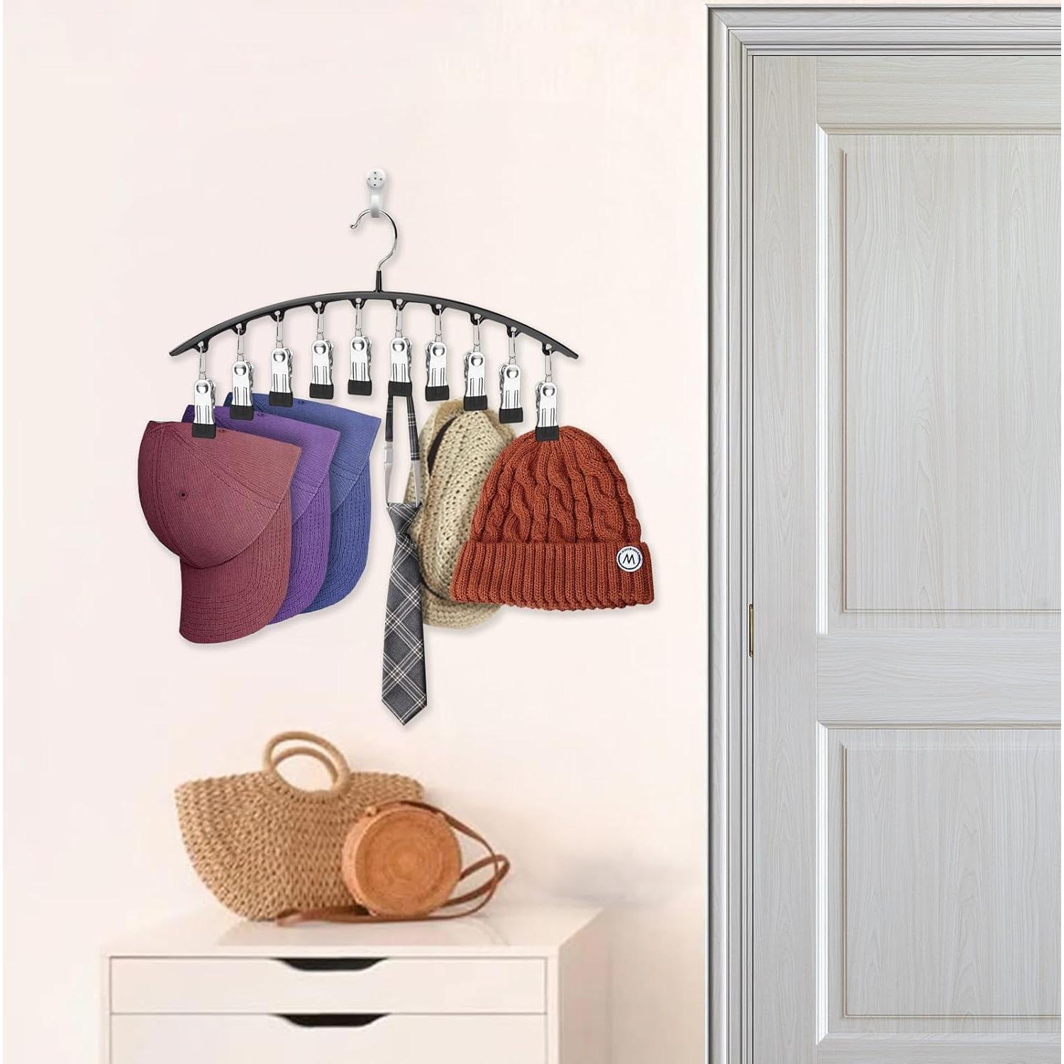 Organizador de Closet Kalimdor con 10 Clips para Pantalones