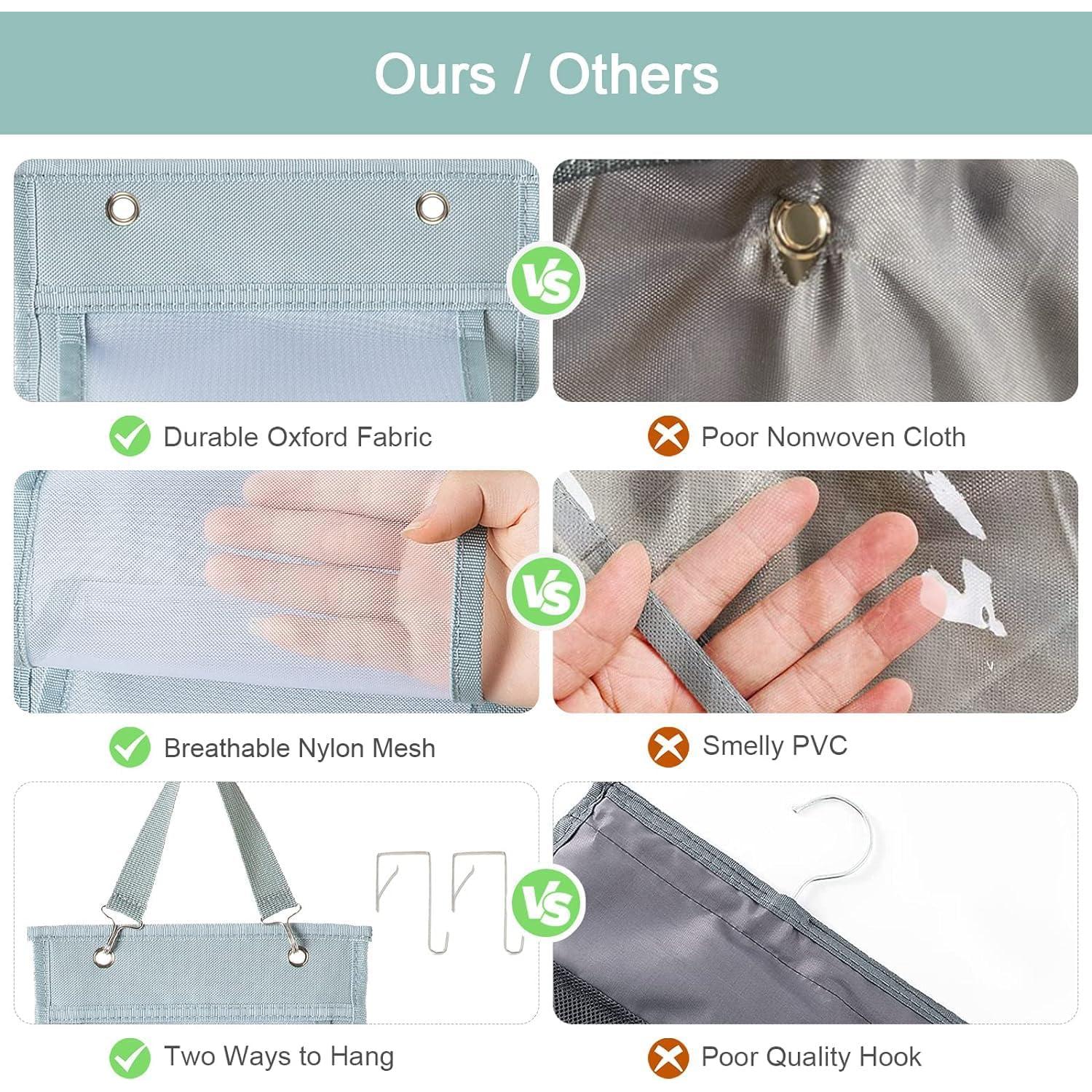 Organizador de Leggings DHSFKBE 16 Compartimentos Gris