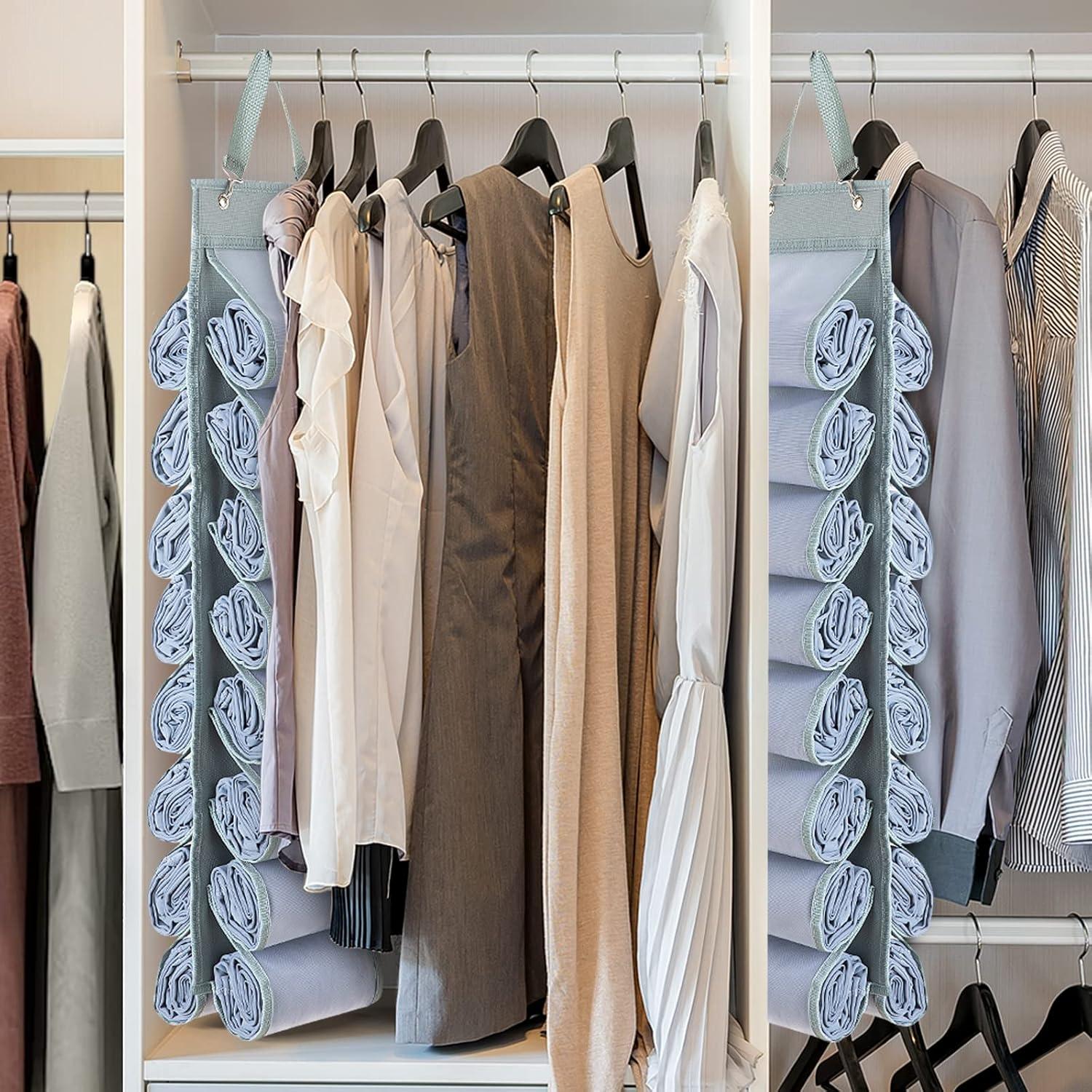 Organizador de Leggings DHSFKBE 16 Compartimentos Gris