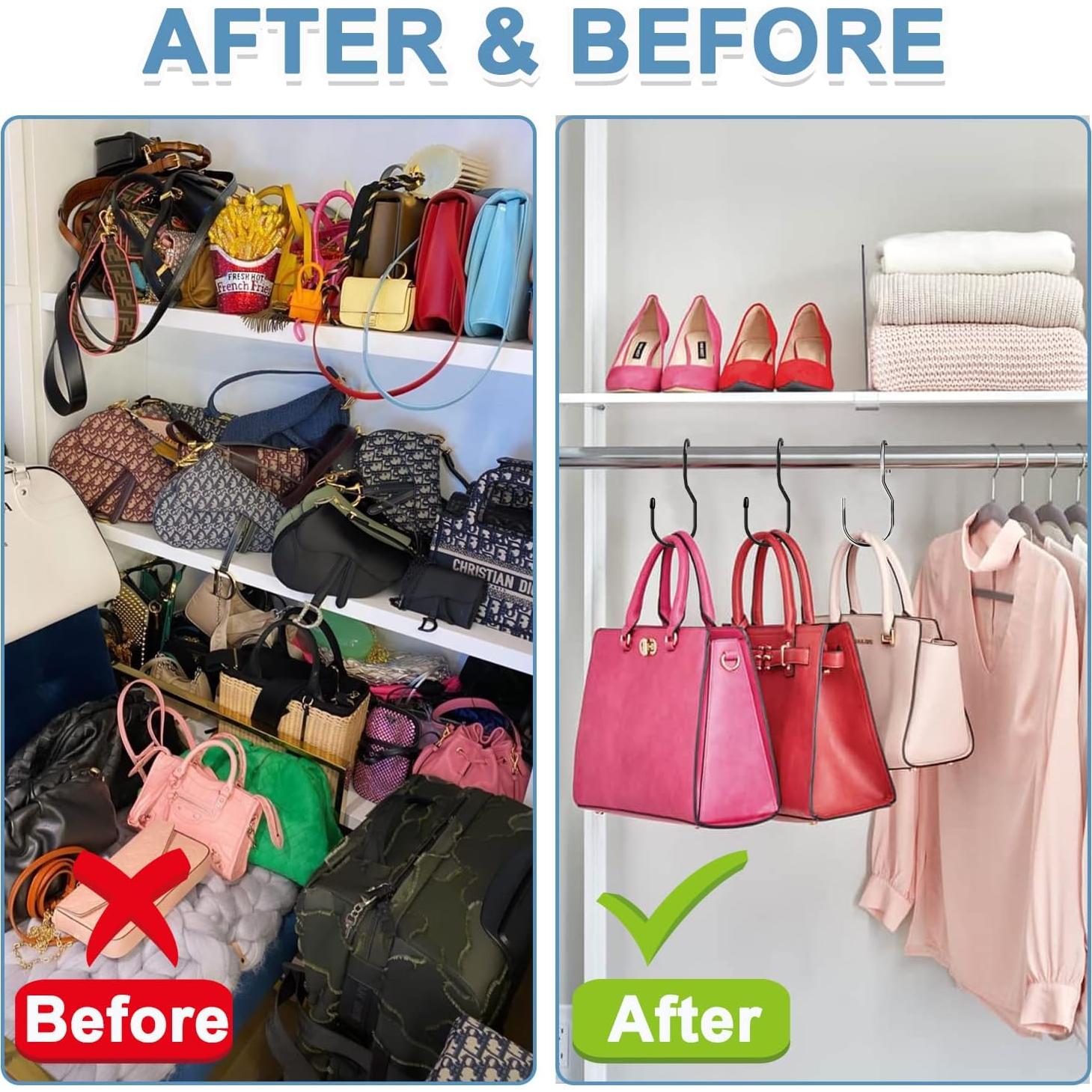 Ganchos para Bolsos DHYLRICHER - 12 Paquetes de 12.7 cm