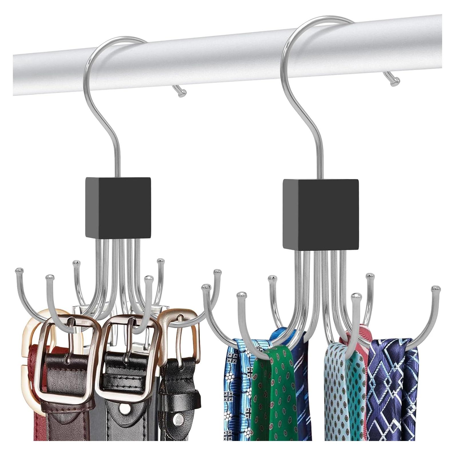 4 Perchas Rotativas Scartink para Top de Tanque y Cinturón