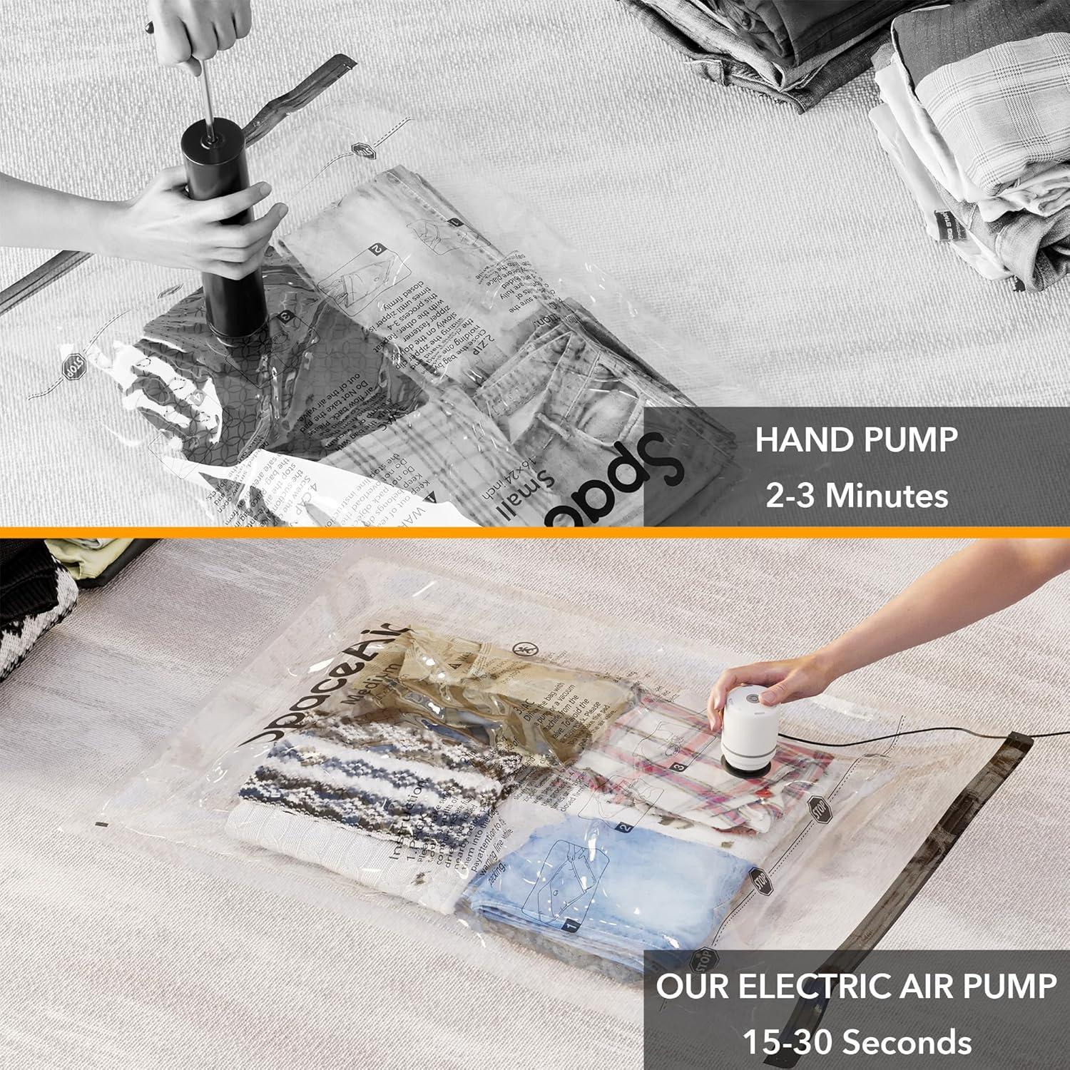 Bolsas de Almacenamiento SpaceAid 14 con Bomba Eléctrica