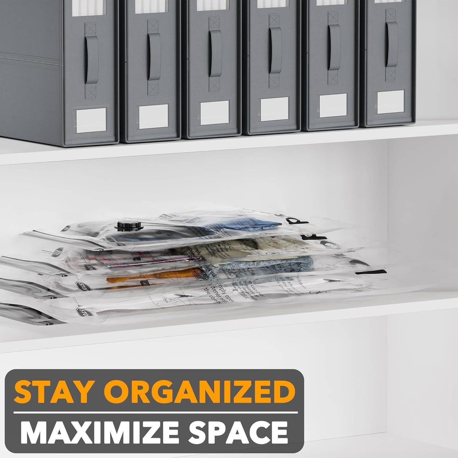 Bolsas de Almacenamiento SpaceAid 14 con Bomba Eléctrica