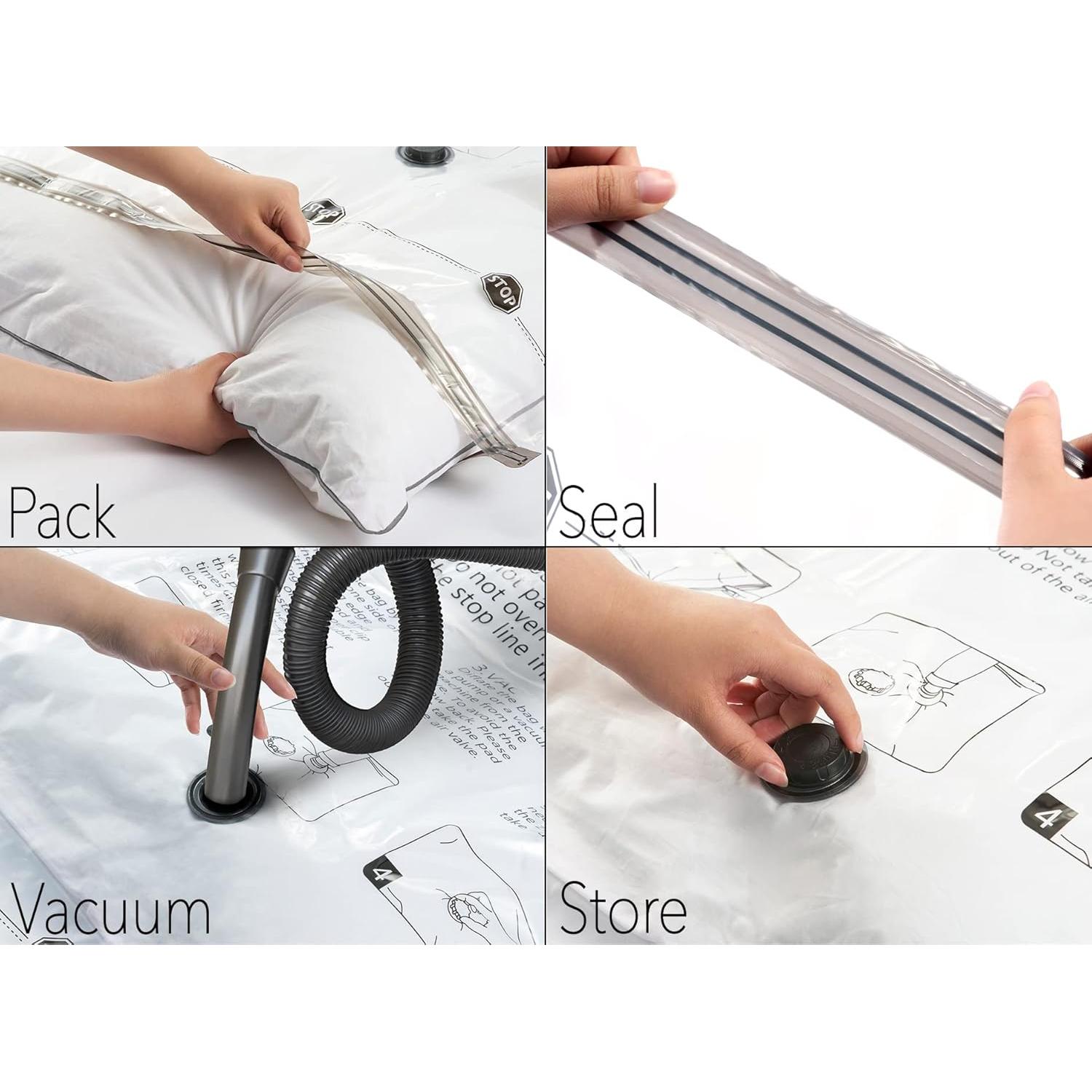 Bolsas de Almacenamiento SpaceAid 14 con Bomba Eléctrica