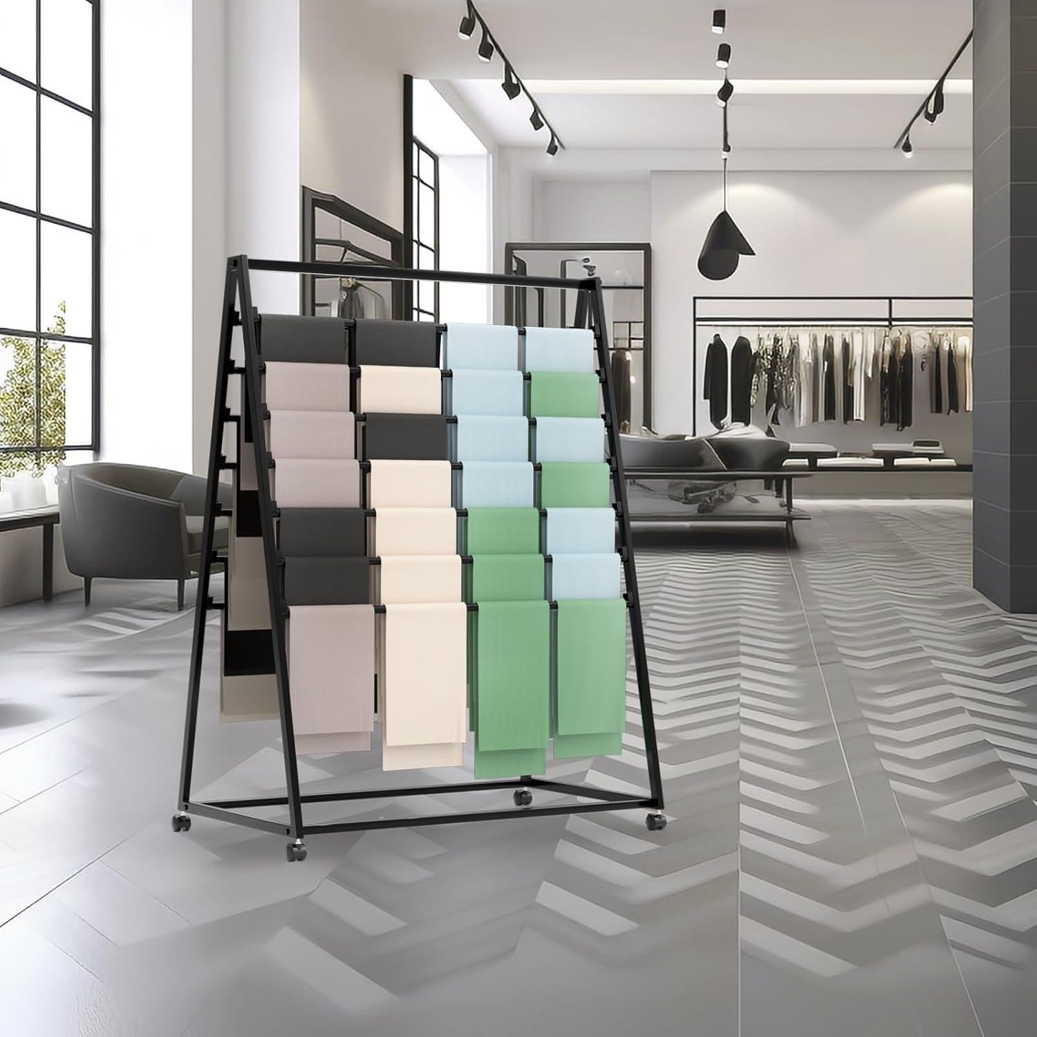 Organizador de Cinta de Metal QJSZMEI 15 Niveles 80x40x120cm