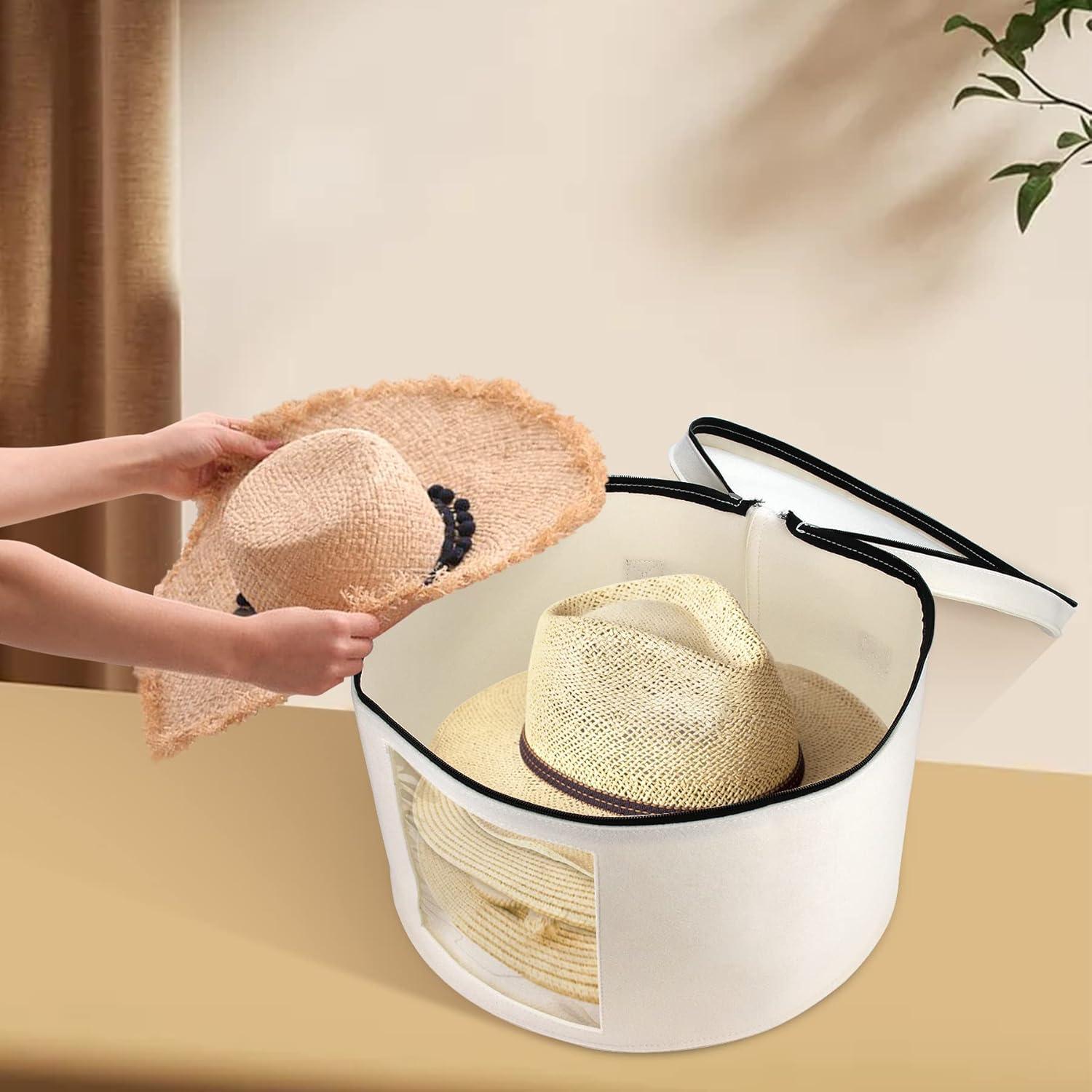 Caja de Almacenamiento de Sombreros VanlonPro 40.64 cm x 25.4 cm