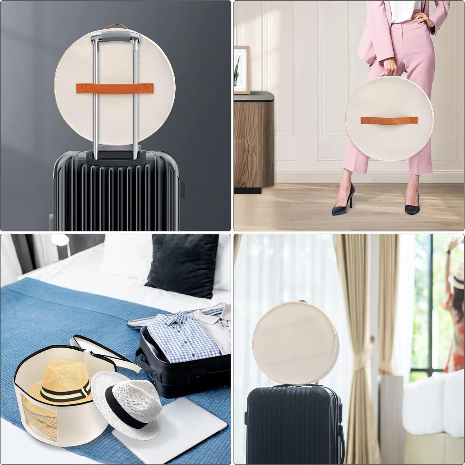 Caja de Almacenamiento de Sombreros VanlonPro 40.64 cm x 25.4 cm